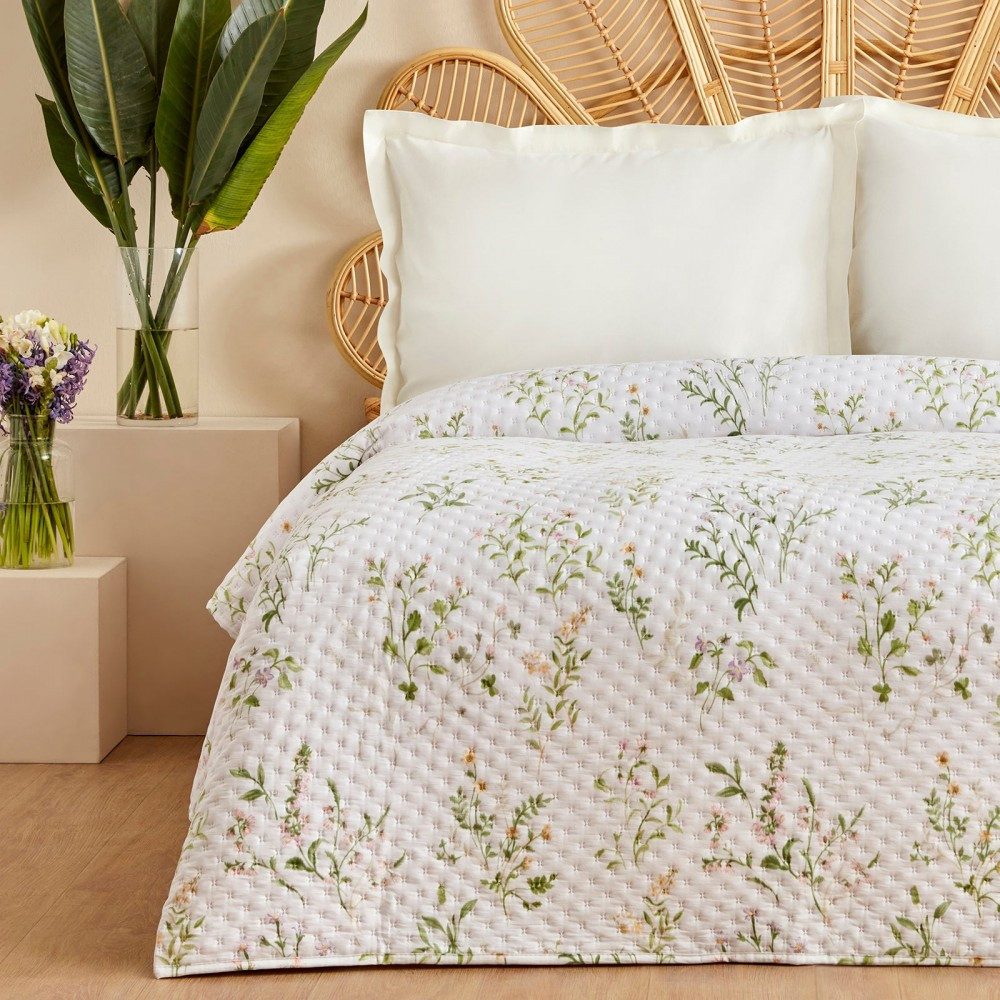Karaca Bettwäsche Sarah Anderson Sera Doppelbett Bettdecke Tagesdecke Decke