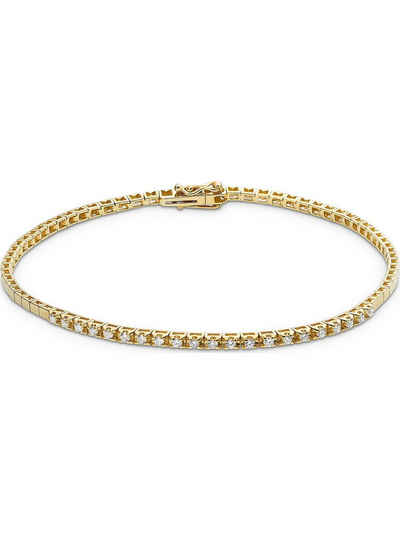 CHRIST Armband CHRIST Damen-Armband 585er Gelbgold 21 Diamant