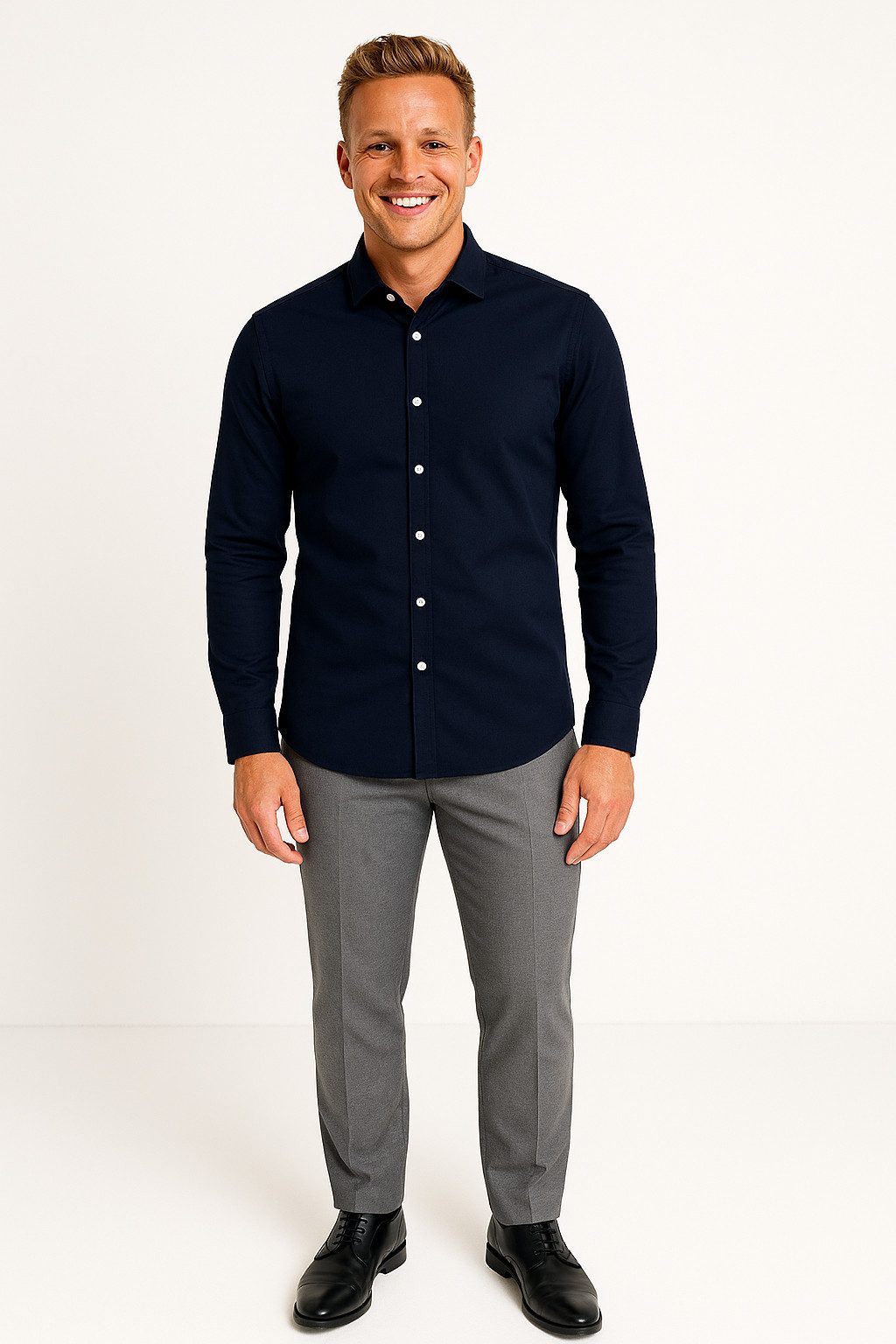 Jack & Jones Langarmhemd JJJOE STRUCTURE SHIRT L/S günstig online kaufen