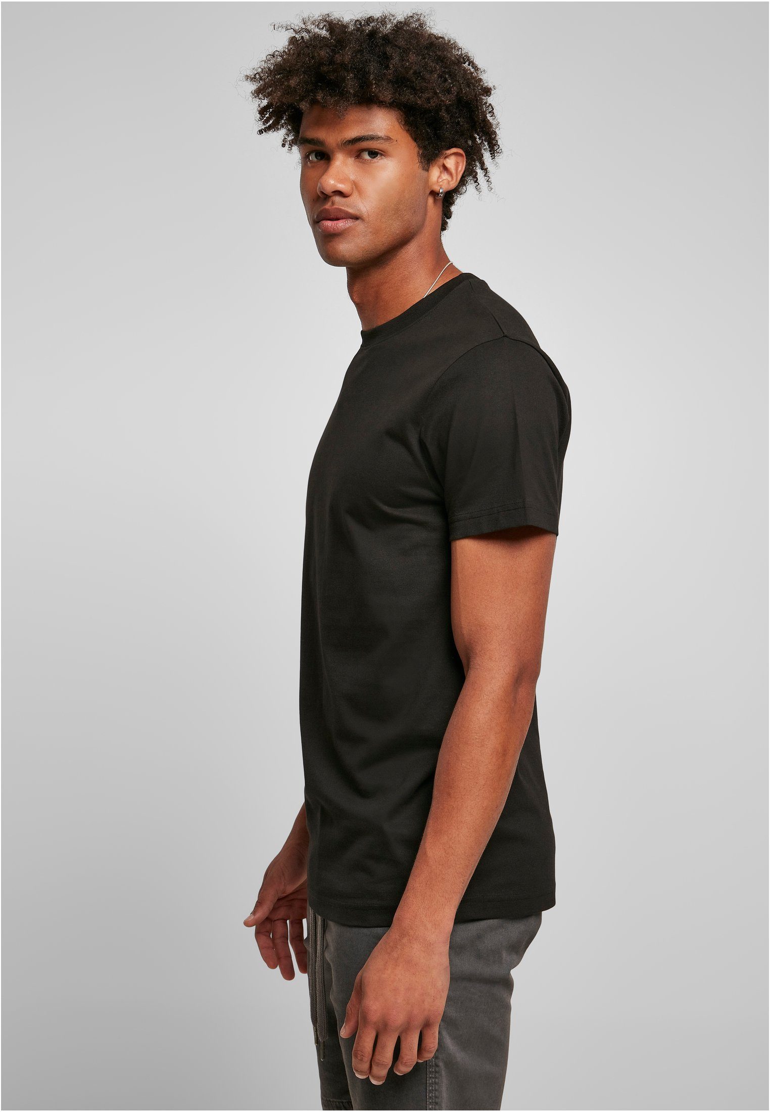 (1-tlg) black CLASSICS Tee Herren Basic Kurzarmshirt URBAN Recycled