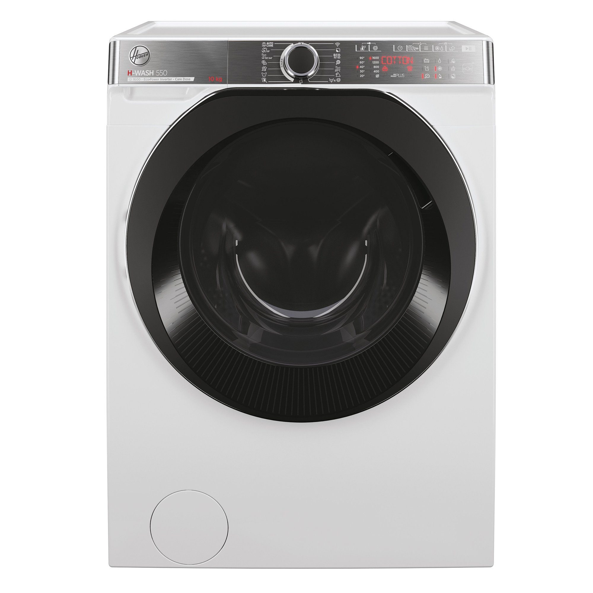 Hoover Waschmaschine H5WPBD610AMBC-S, 10 kg, 1600 U/min, Power Care, ActiveSteam, Care Dose, hOn App / Wi-Fi + Bluetooth