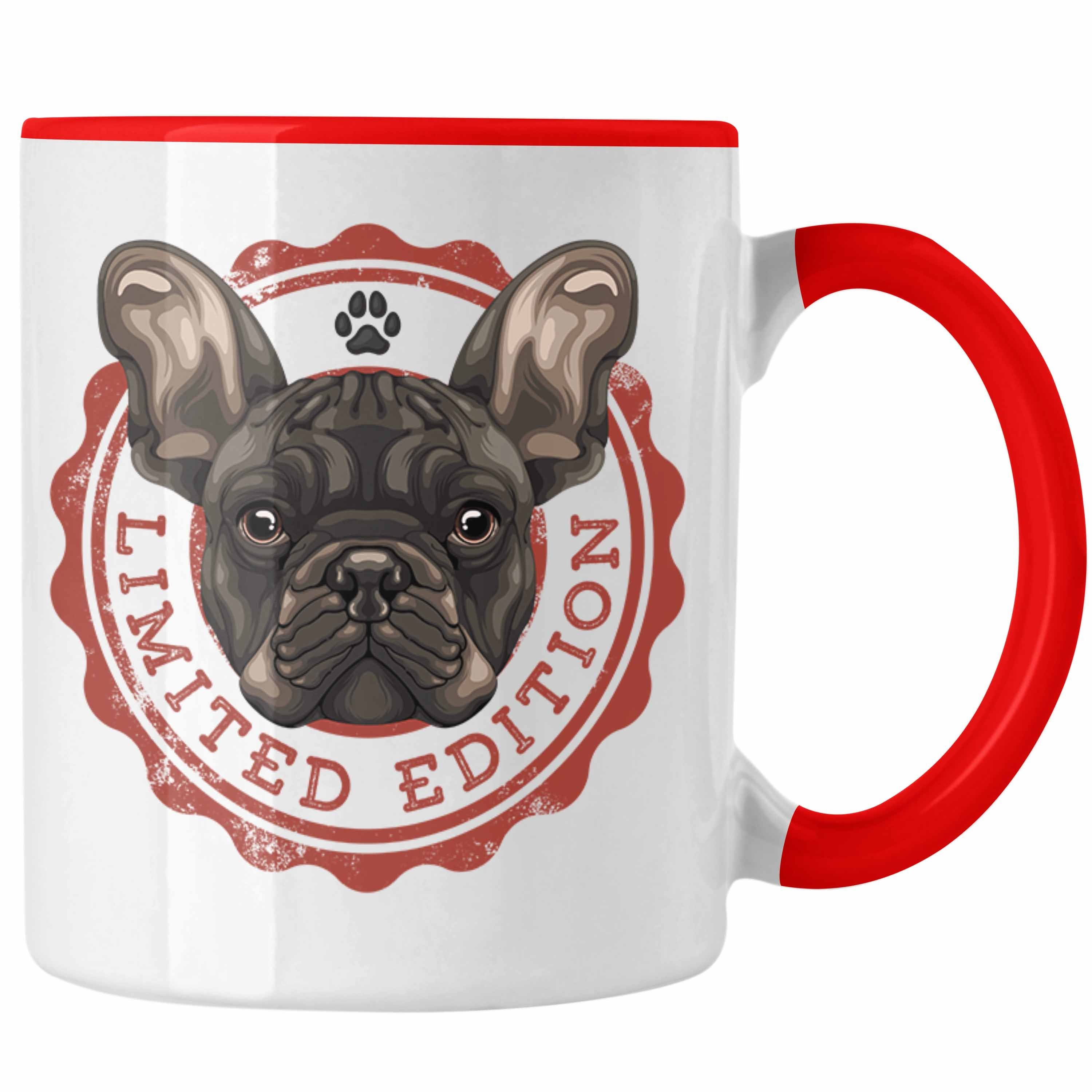 Trendation Tasse Boxer Hunde Tasse Geschenk Hundebesitzerin Boxer Frauchen Herrchen Ges Rot | Teetassen