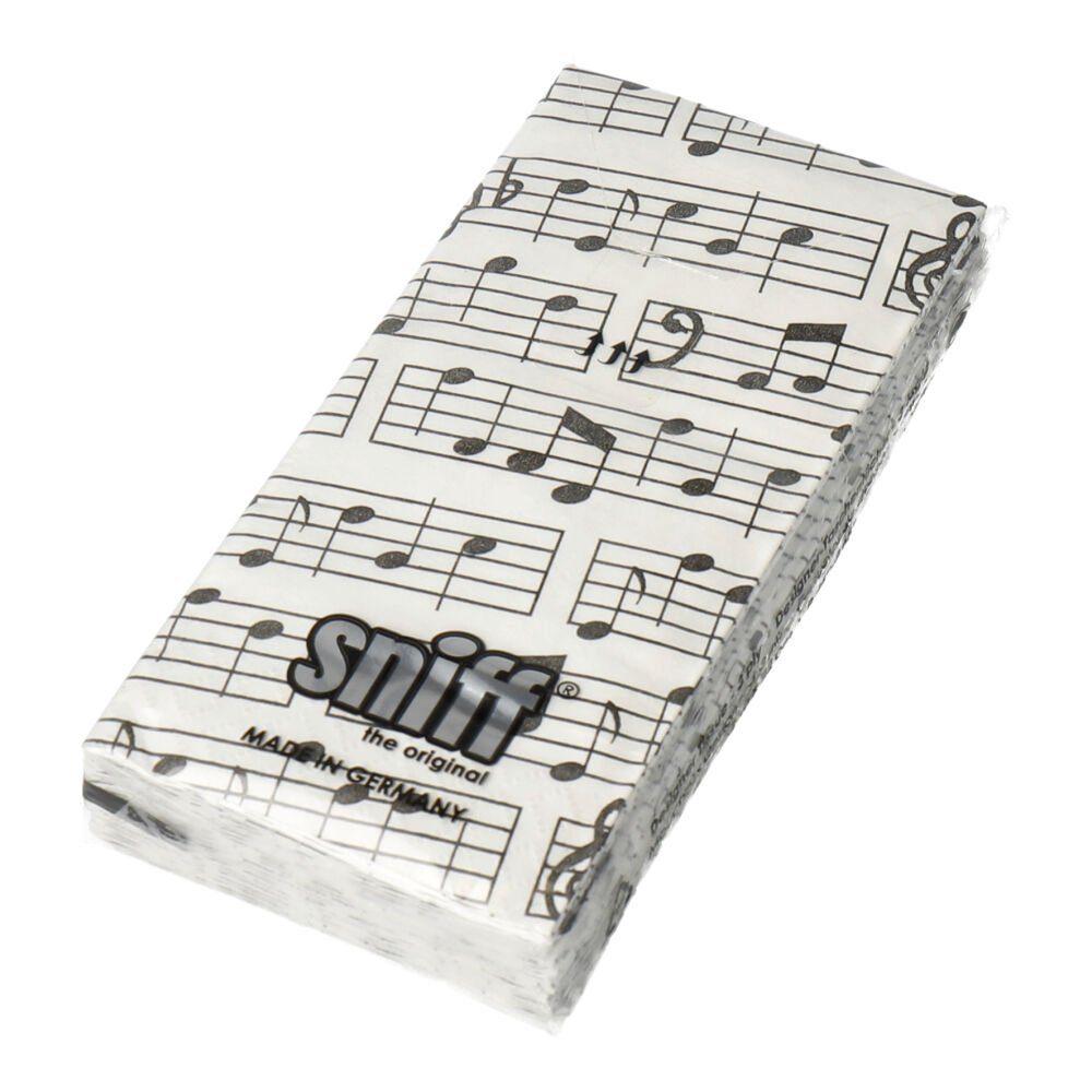 mugesh Papiertaschentücher Papiertaschentuch Noten, für Musiker