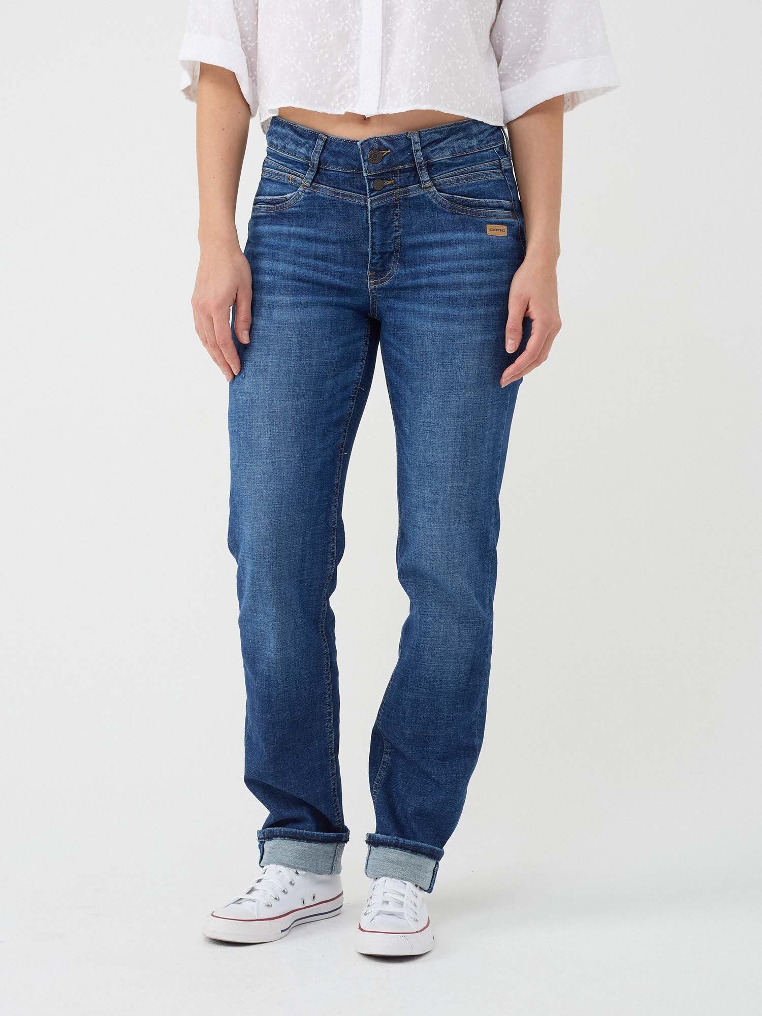 GANG Straight-Jeans 94STACY im 5-Pocket-Style