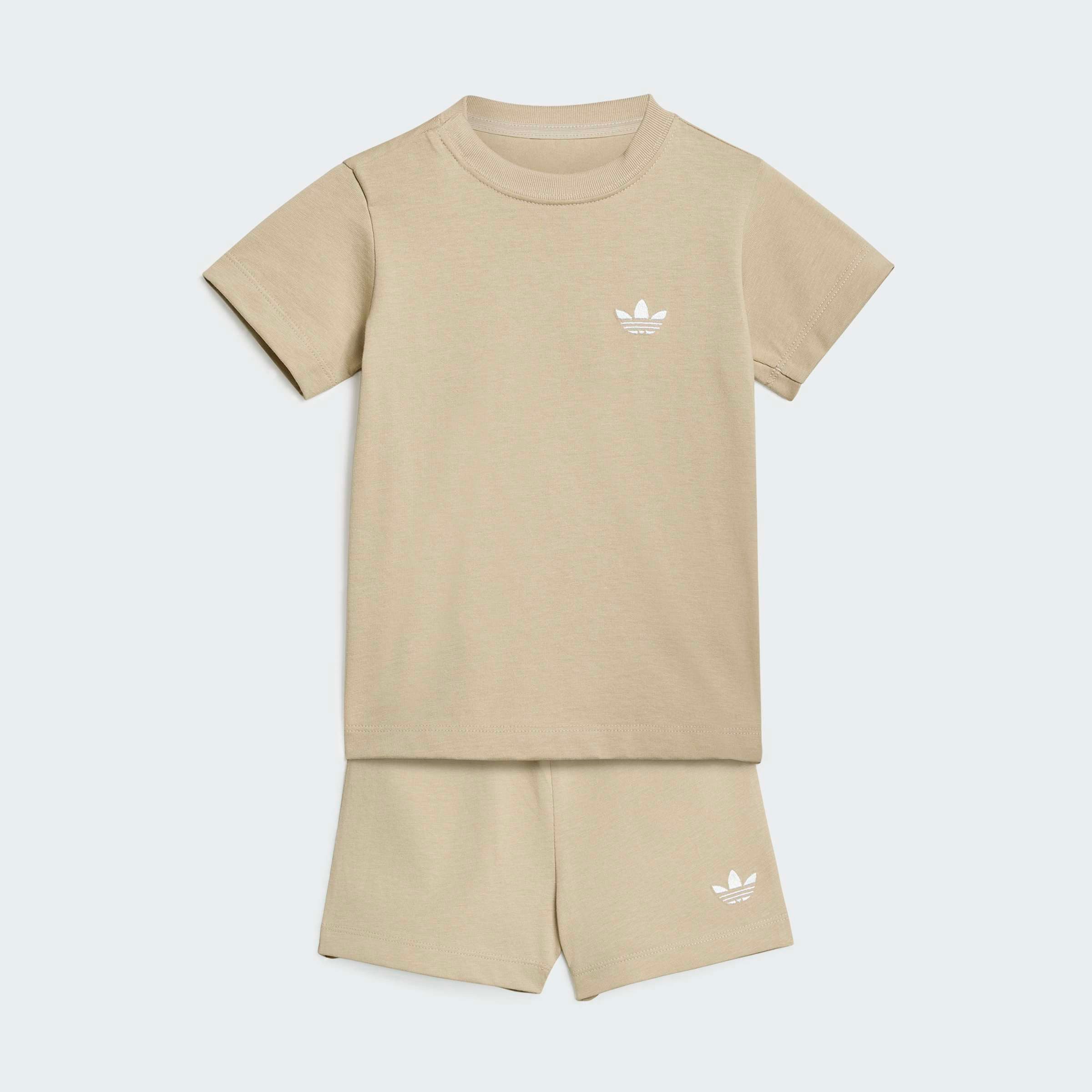adidas Originals Trainingsanzug TEE SET (2-tlg), für Babys, zweiteiliges Set, aus Baumwolle