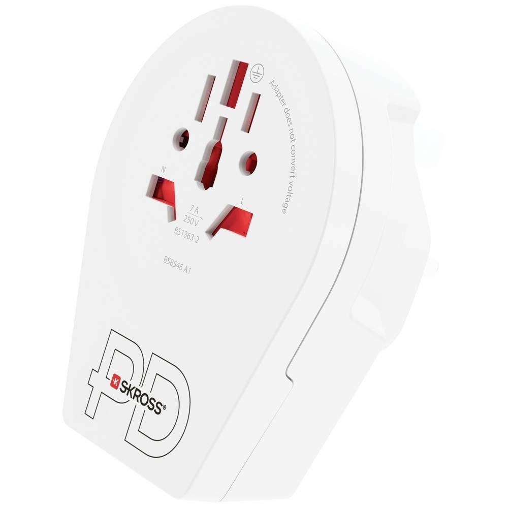World to UK USB-C®20PD Reiseadapter