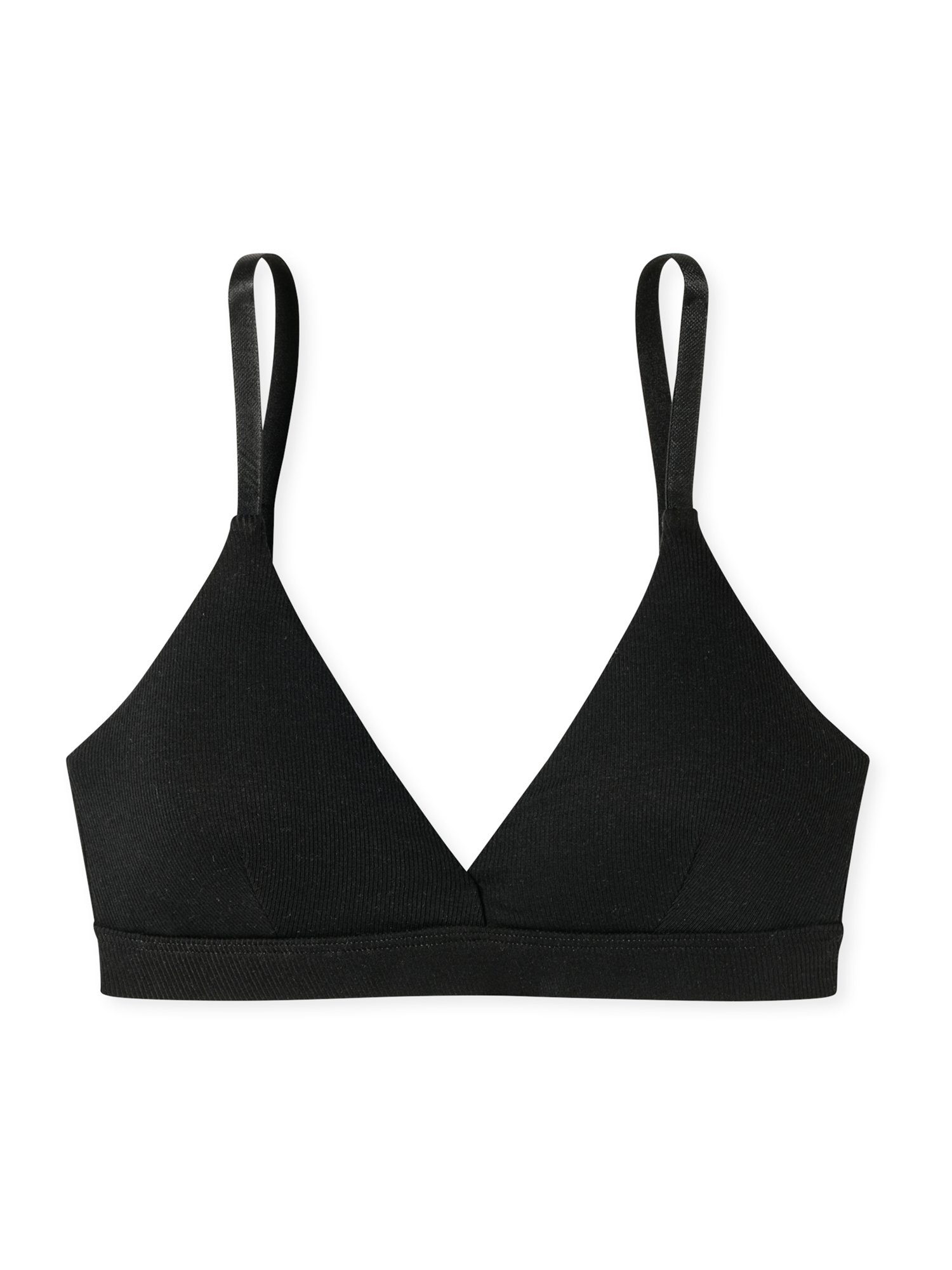 Schiesser Bügelloser BH Pure Rib Bügelloser-BH frauen damen