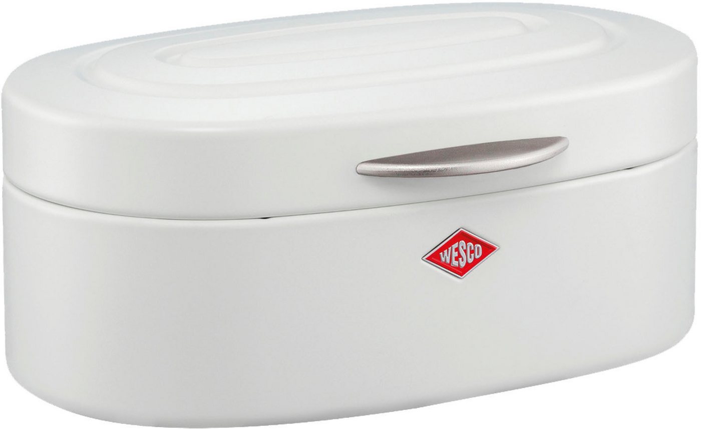 WESCO Brotkasten Single Elly, Stahlblech, (1-tlg), dicht schließender Deckel / Lüftungslöcher / Griff