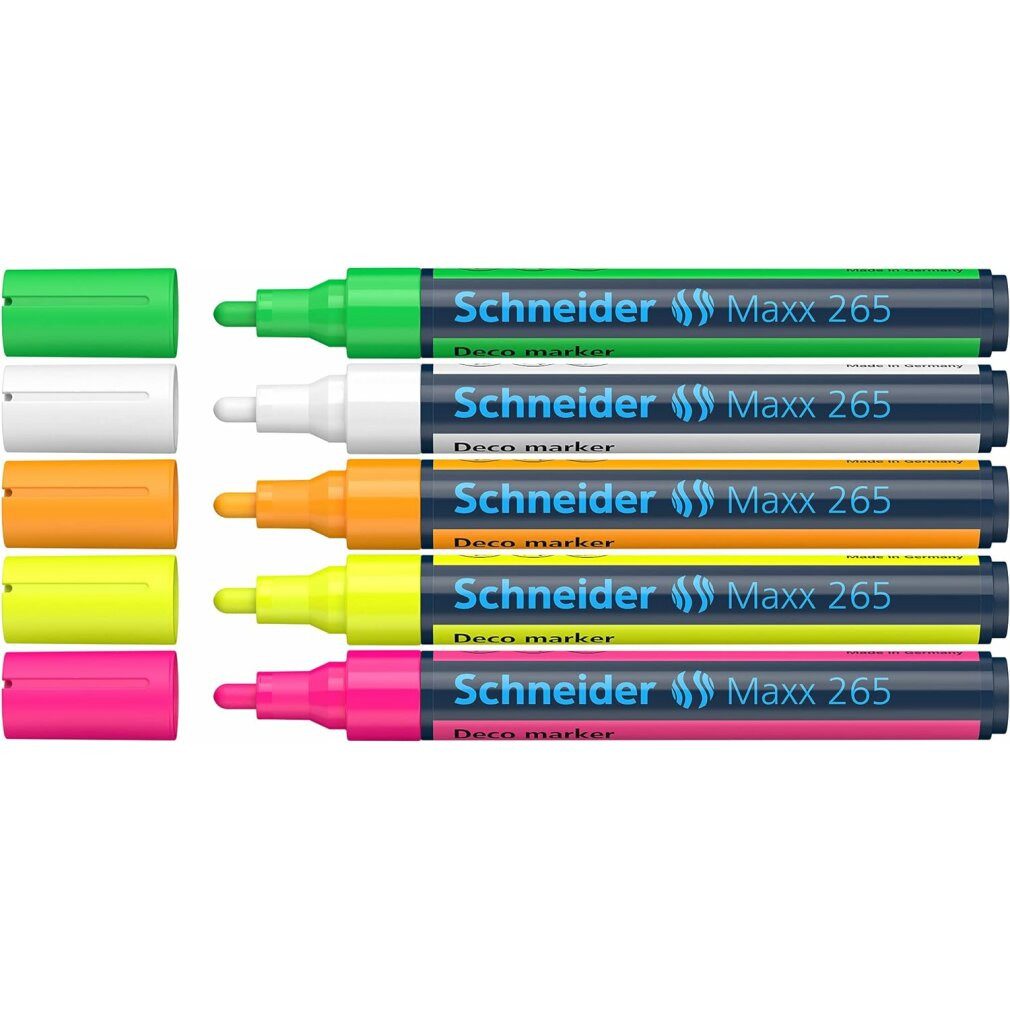 Whiteboard Marker 5 Maxx 265 Kreidemarker farbsortiert 2,0 - 3,0 mm