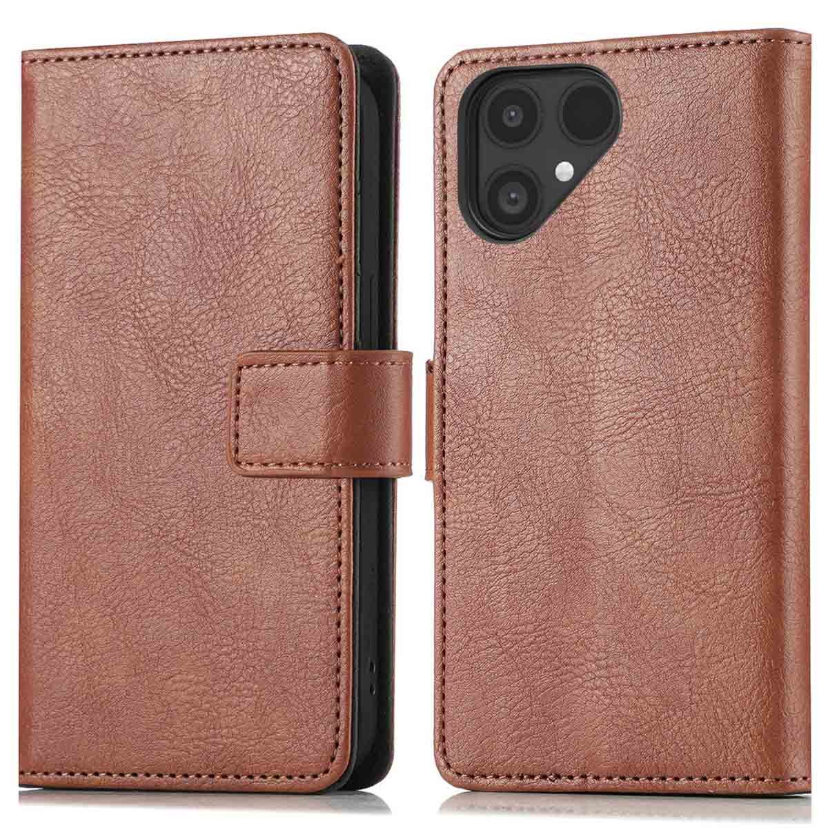 imoshion Smartphone-Mappe imoshion Luxuriöse Klapphülle Fairphone 6 / 6+ - Braun