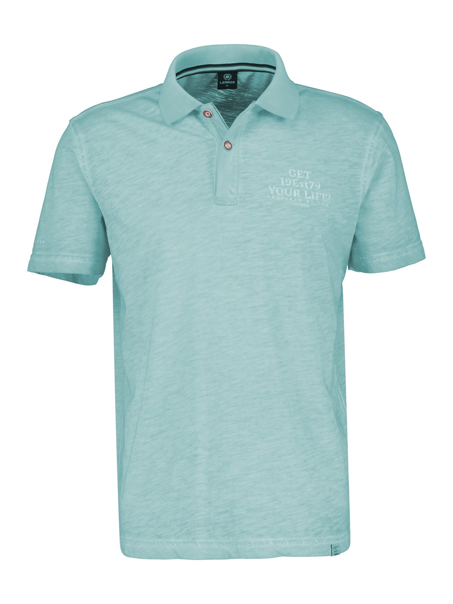 LERROS Poloshirt LERROS Poloshirt mit Brustprint günstig online kaufen