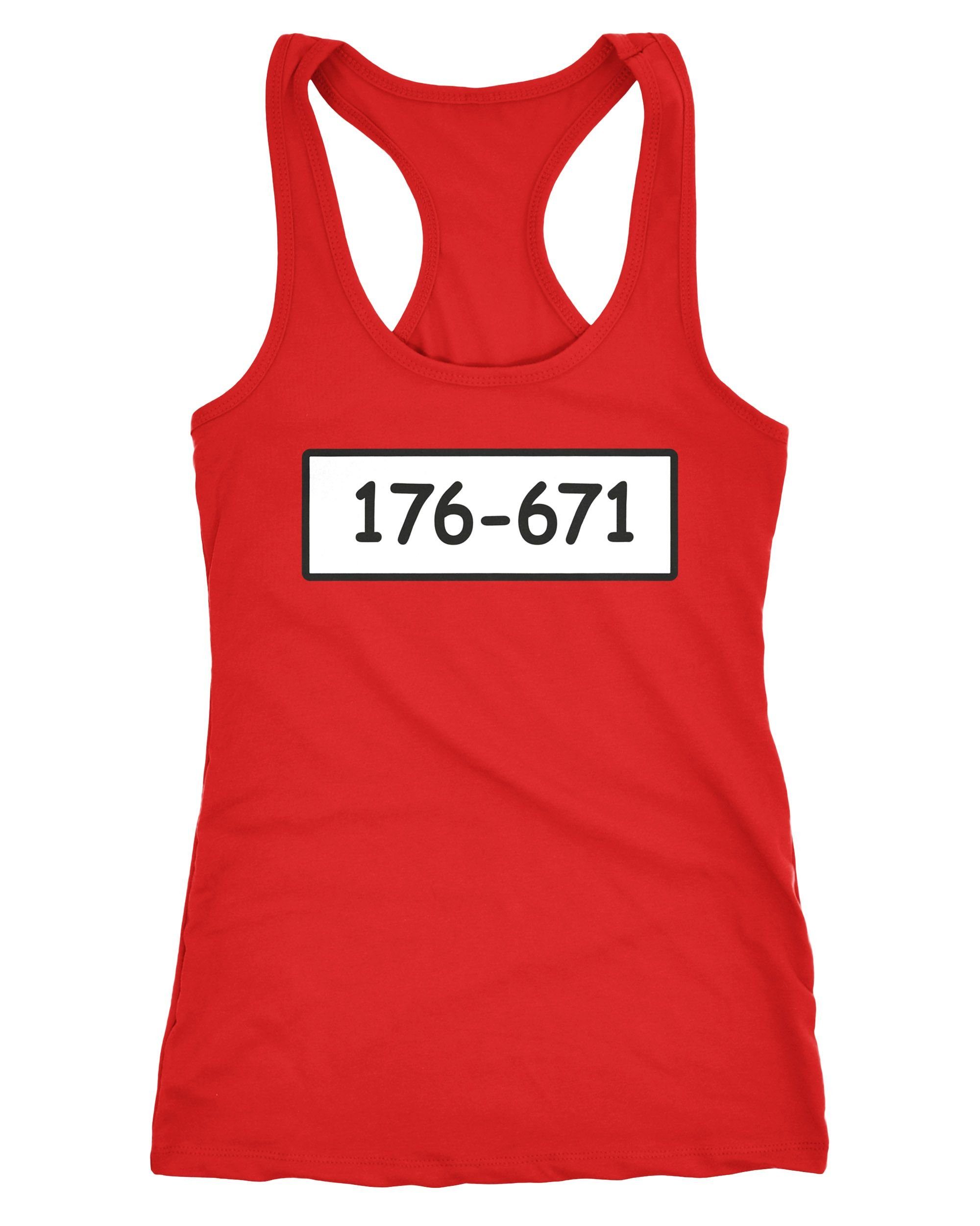 Tanktop Damen Tanktop Panzerknacker Karneval Fasching Banditen Bande Bankräuber Racerback Moonworks®
