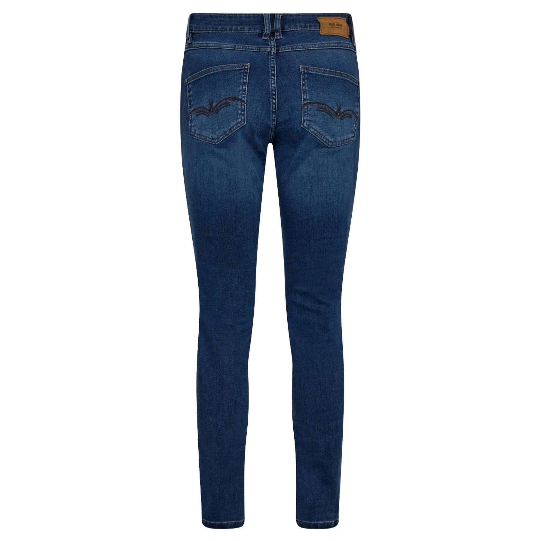 Mos Mosh 5-Pocket-Jeans MOS MOSH Jeans VICE LINUS High Waist - Blau
