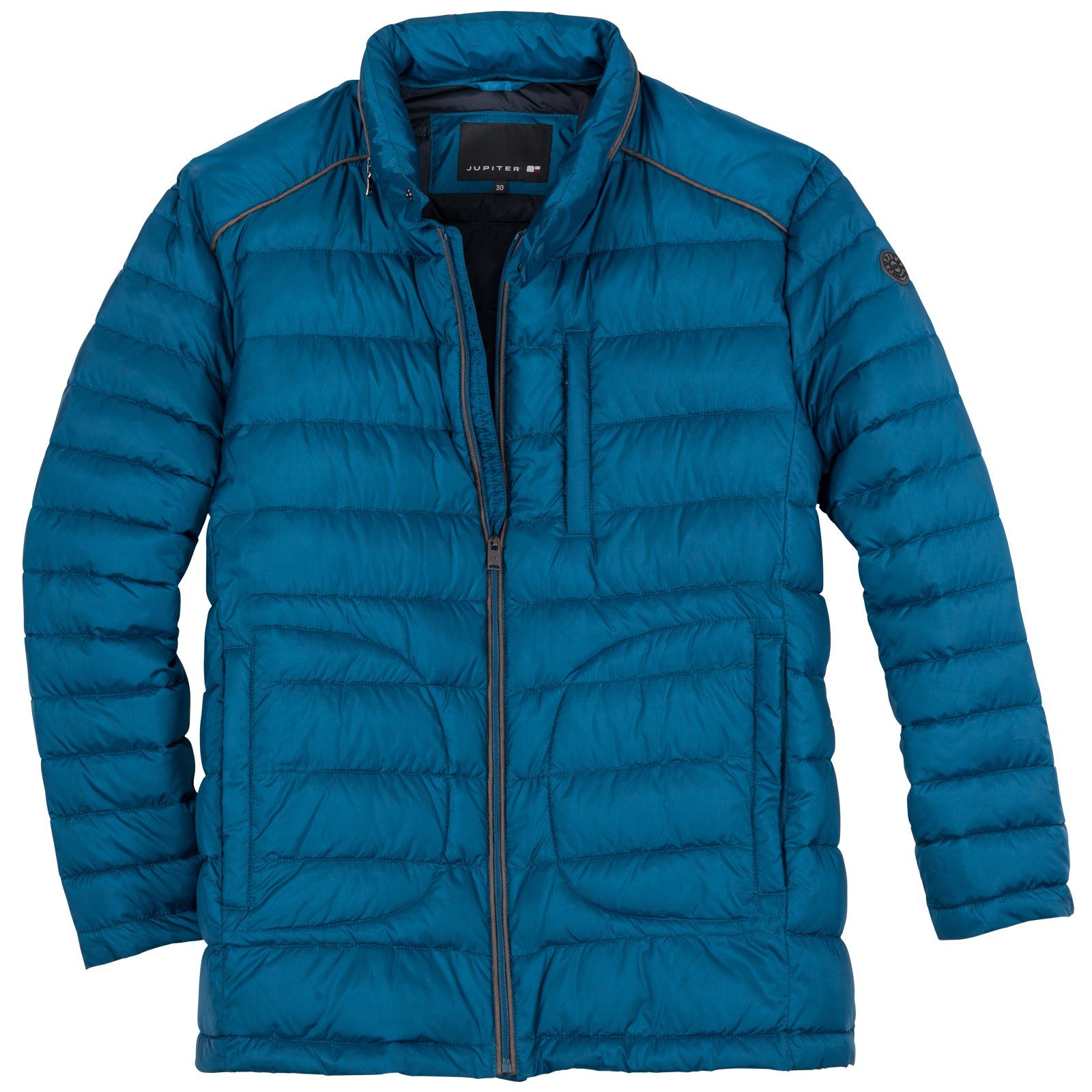 Jupiter Steppjacke Jupiter leichte Übergrößen Steppjacke petrolblau