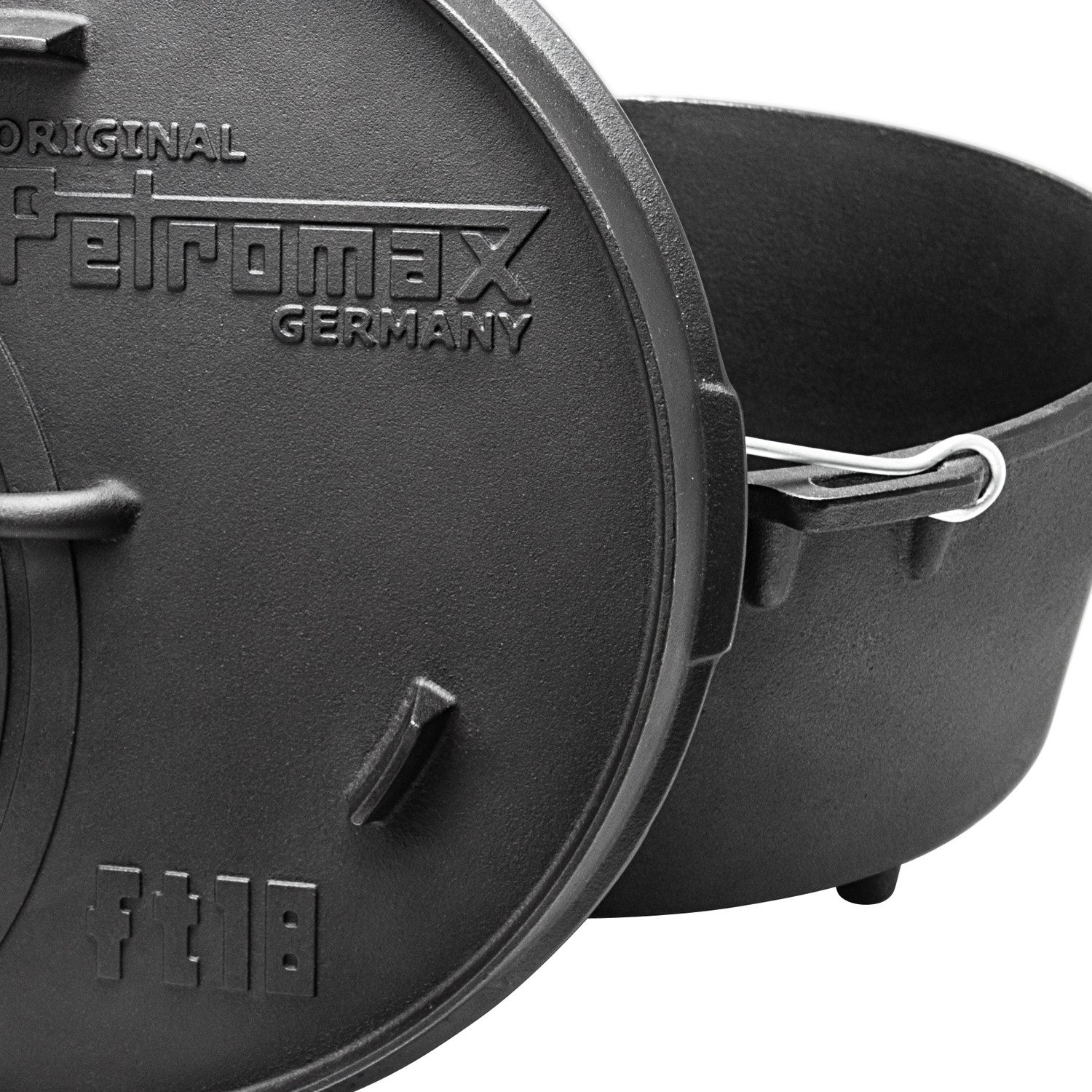 Petromax Grilltopf Petromax Feuertopf ft18, Gusseisen