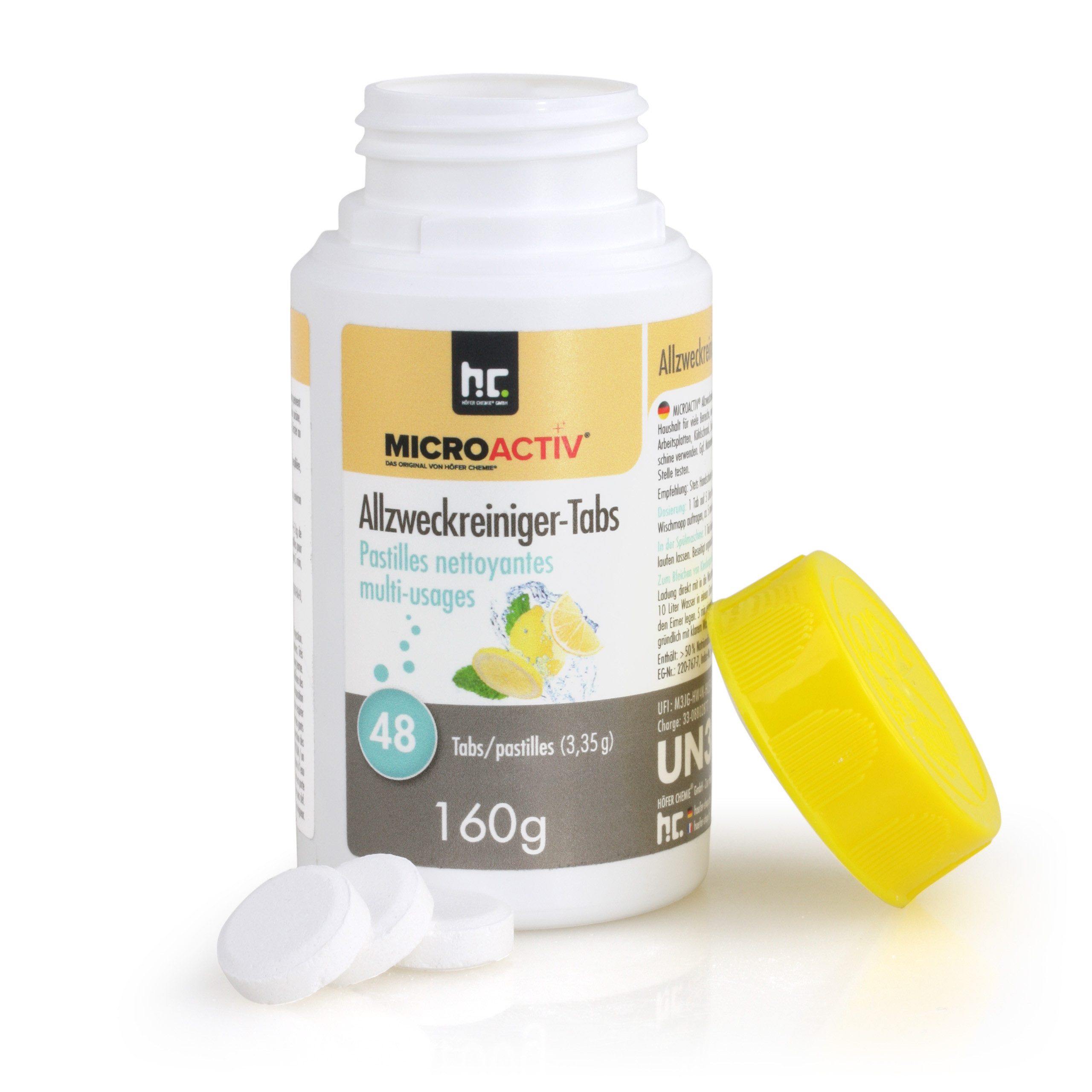 160 g Microactiv® Allzweckreiniger Tabs Grundreiniger