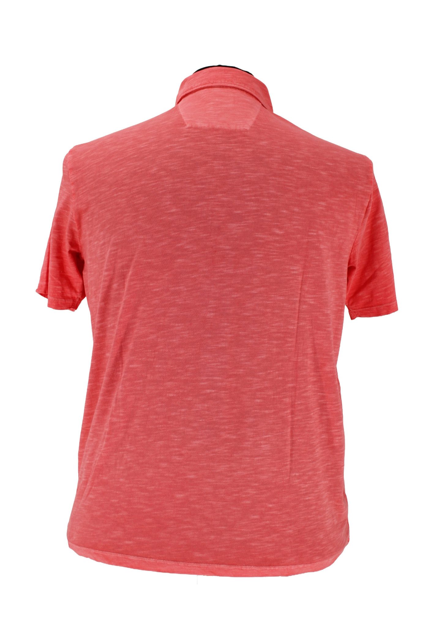 Mode Monte Carlo Poloshirt Herren Poloshirt Große Größen ? Koralle / Rot 100% Baumwolle ? Monte C