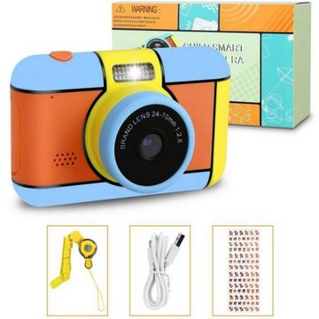 Gontence Spielzeug-Kamera Digitalkamera für Kinder,16 MP 1080p HD Digital Camcorder Kinderkamera, (Kameragurte werden in zufälligen Farben geliefert)
