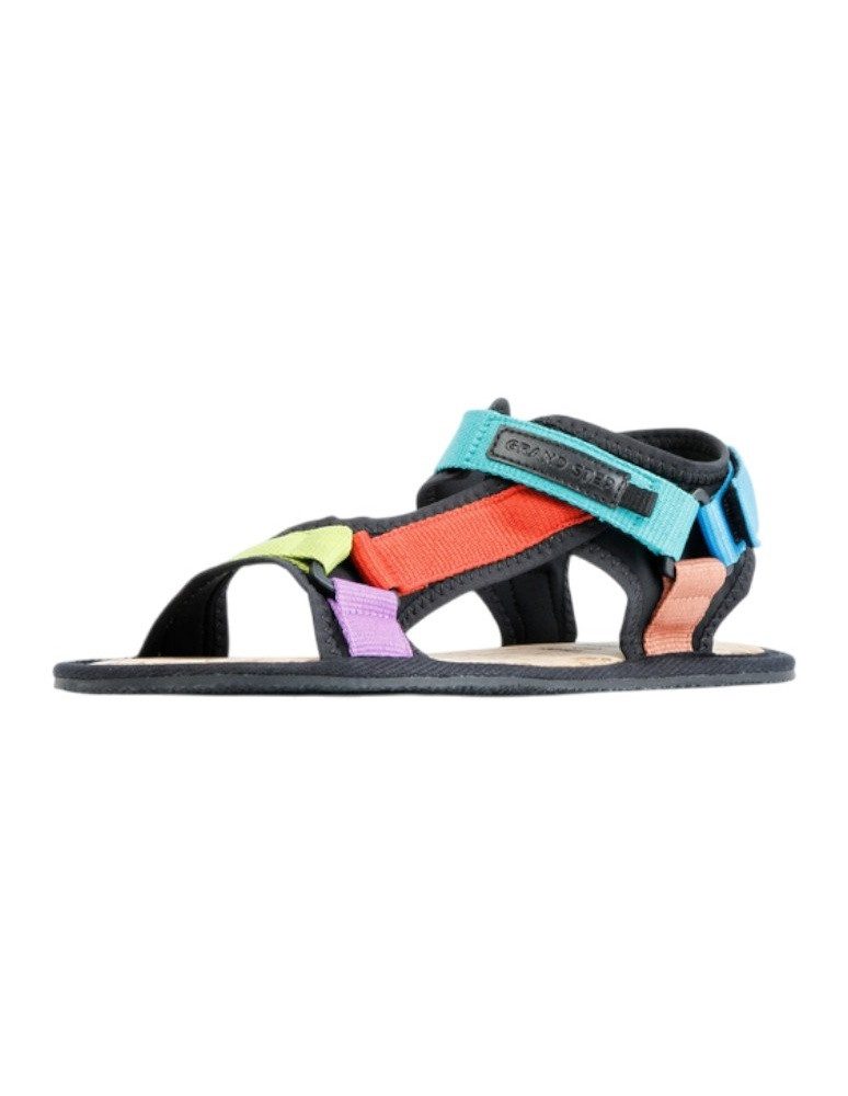 Grand Step Shoes Trekking Barefoot Multi bunt Damen Sandale