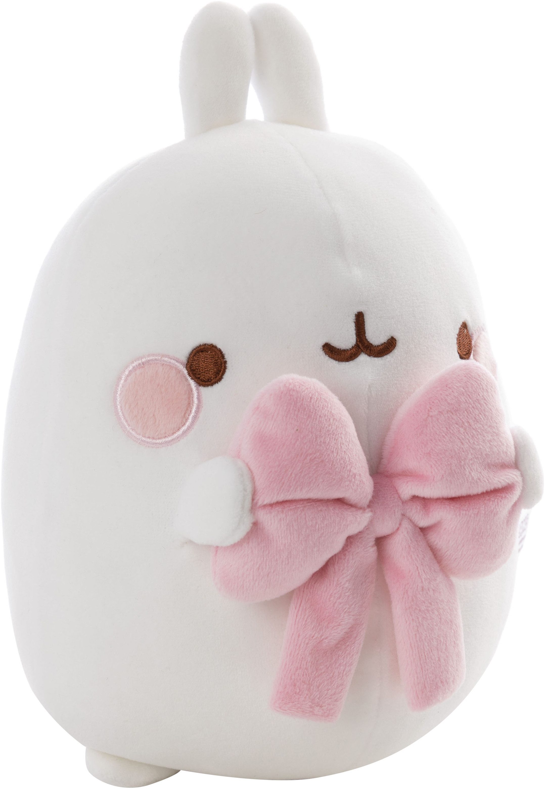 Nici Kuscheltier MOLANG mit Schleife, 24 cm, in Geschenkverpackung