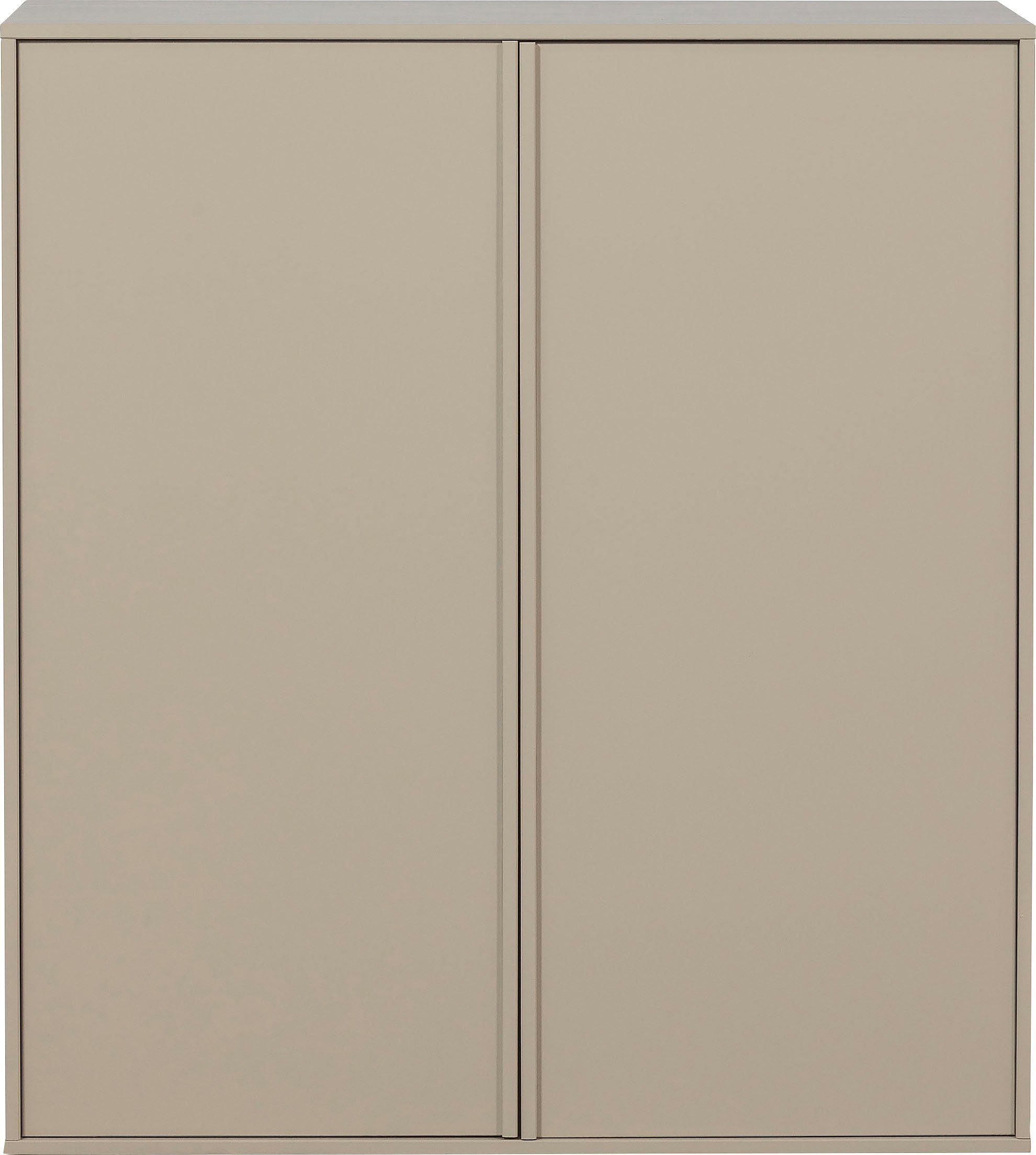 WOOOD Garderobenschrank Daily H 110 cm x B 100 cm x T 58 cm