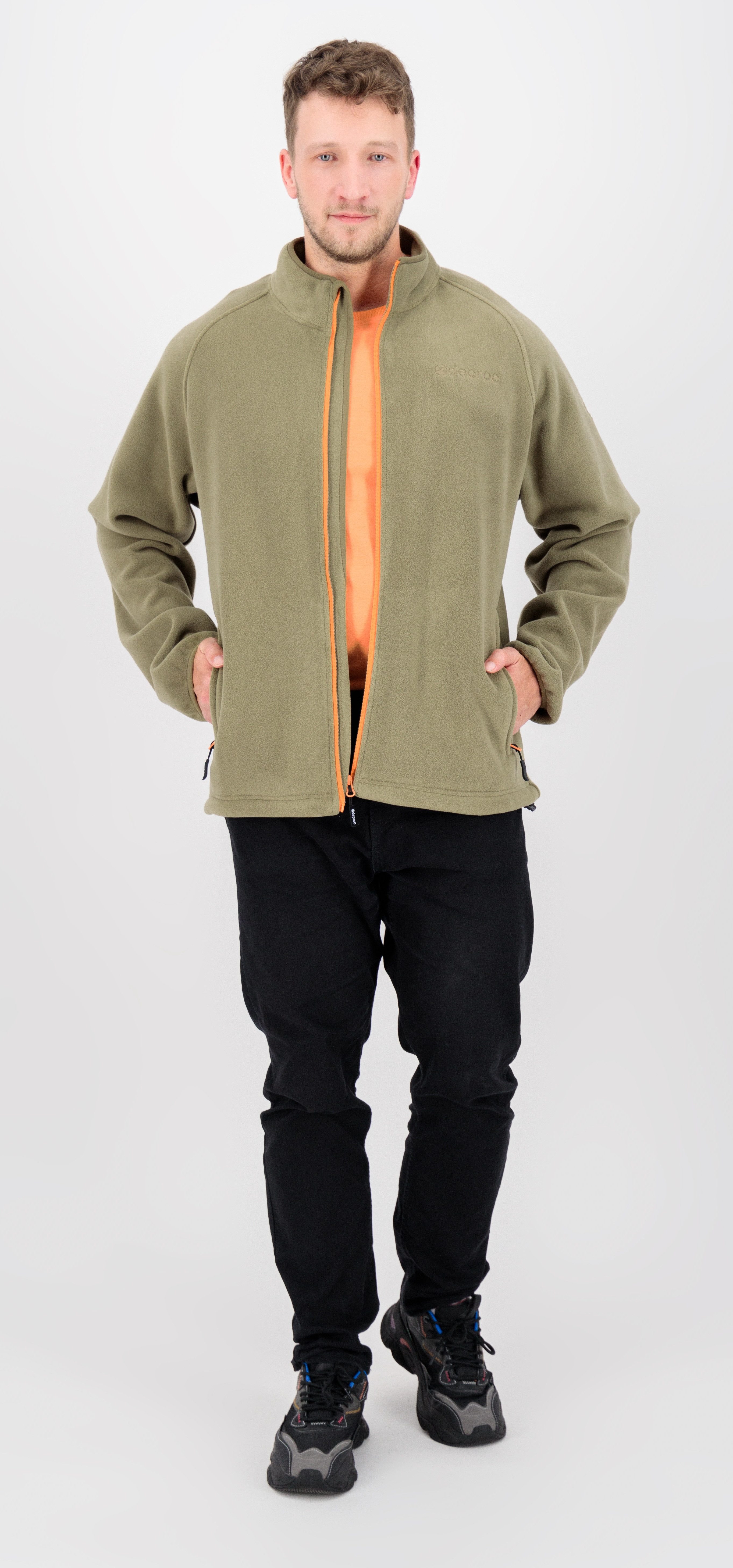 DEPROC Active Fleecejacke WAWA BAY CS Polarfleece, Fleece, Mid-Layer auch in Großen Größen erhältlich