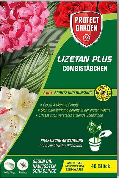 Protect Garden Insektenvernichtungsmittel Protect Garden Lizetan Plus Combistäbchen 40 Stück Dünger und Schutz