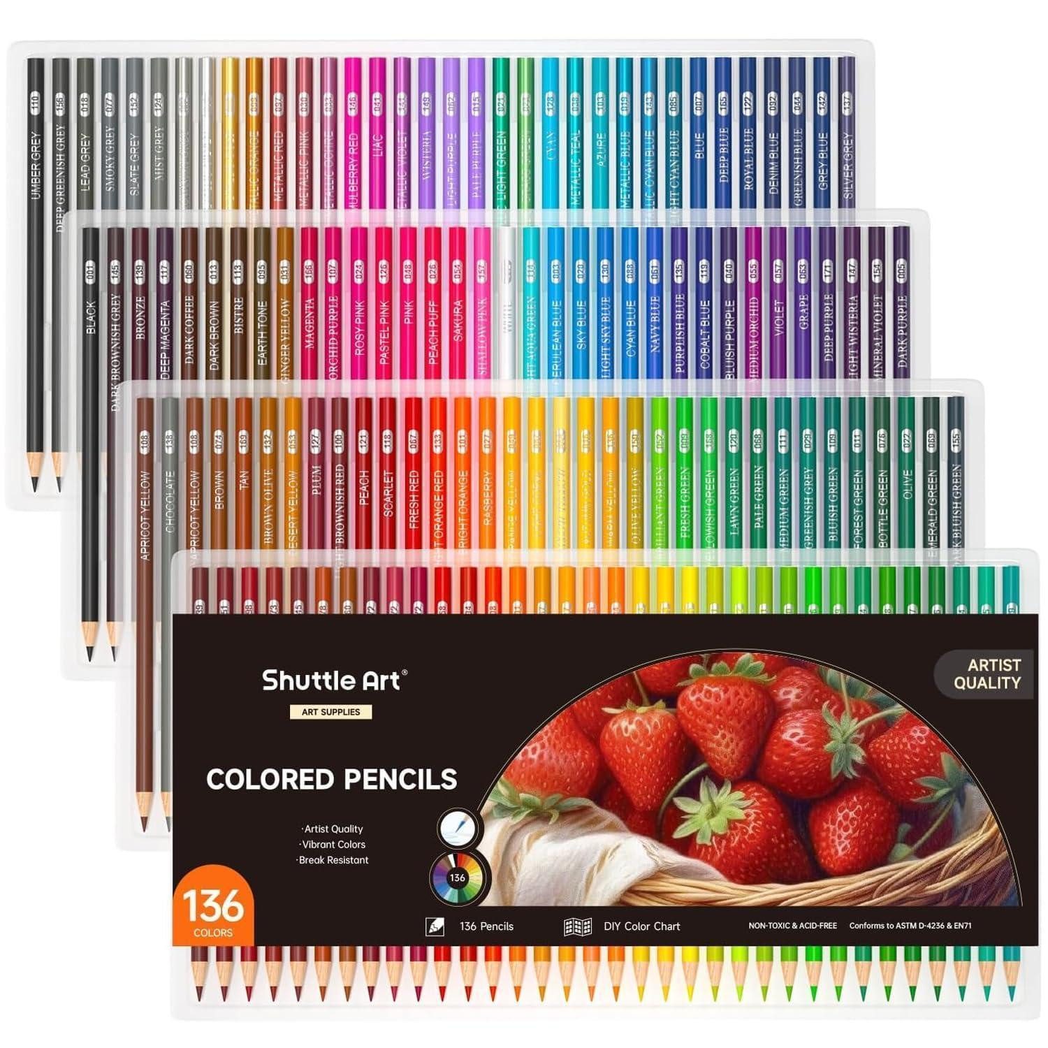 LuxusKollektion Buntstift Buntstift-Set 136 Farben - Artist Edition