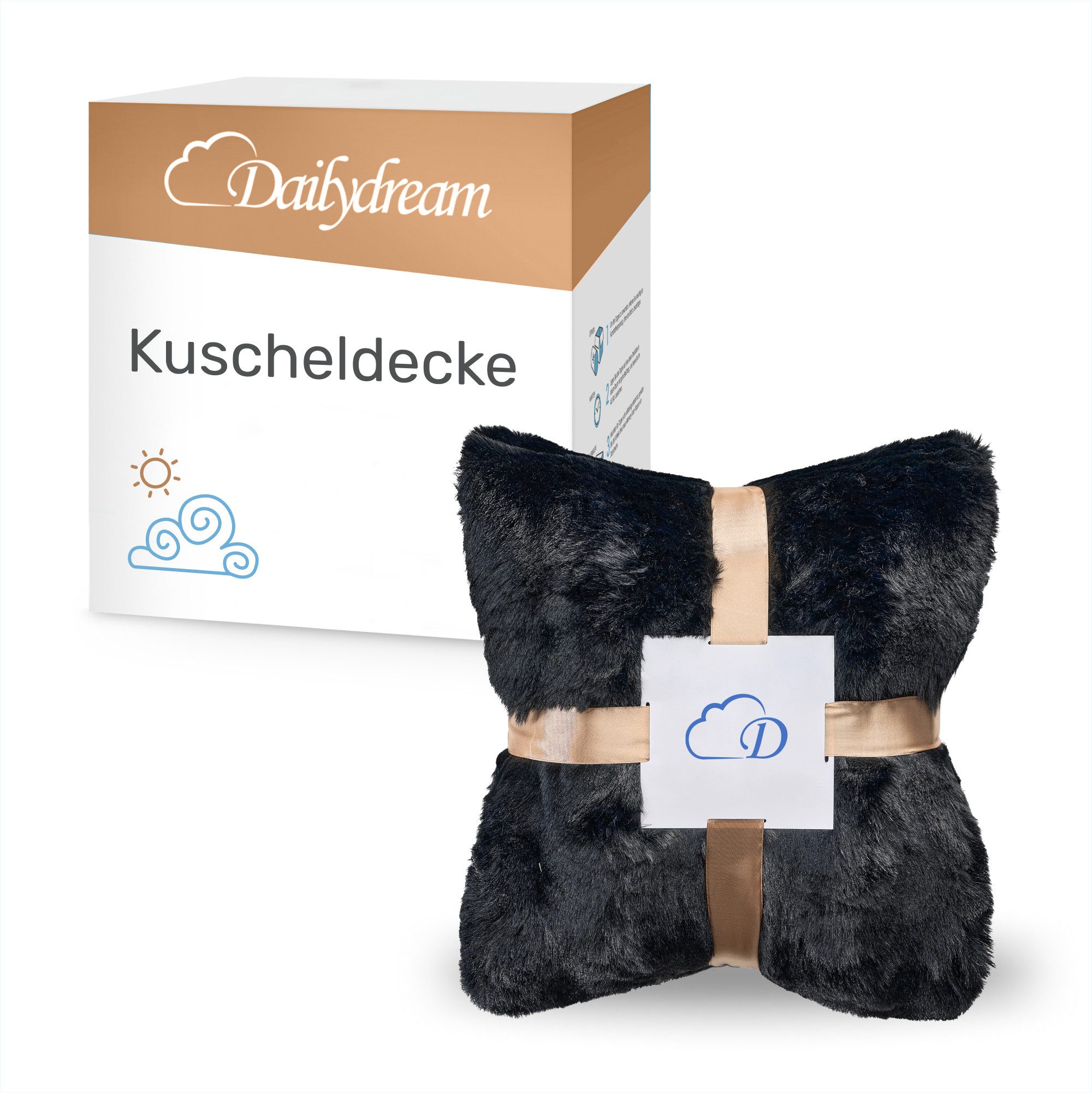 Dailydream Tagesdecke Dailydream Kunstfell Kuscheldecke, flauschig, weich