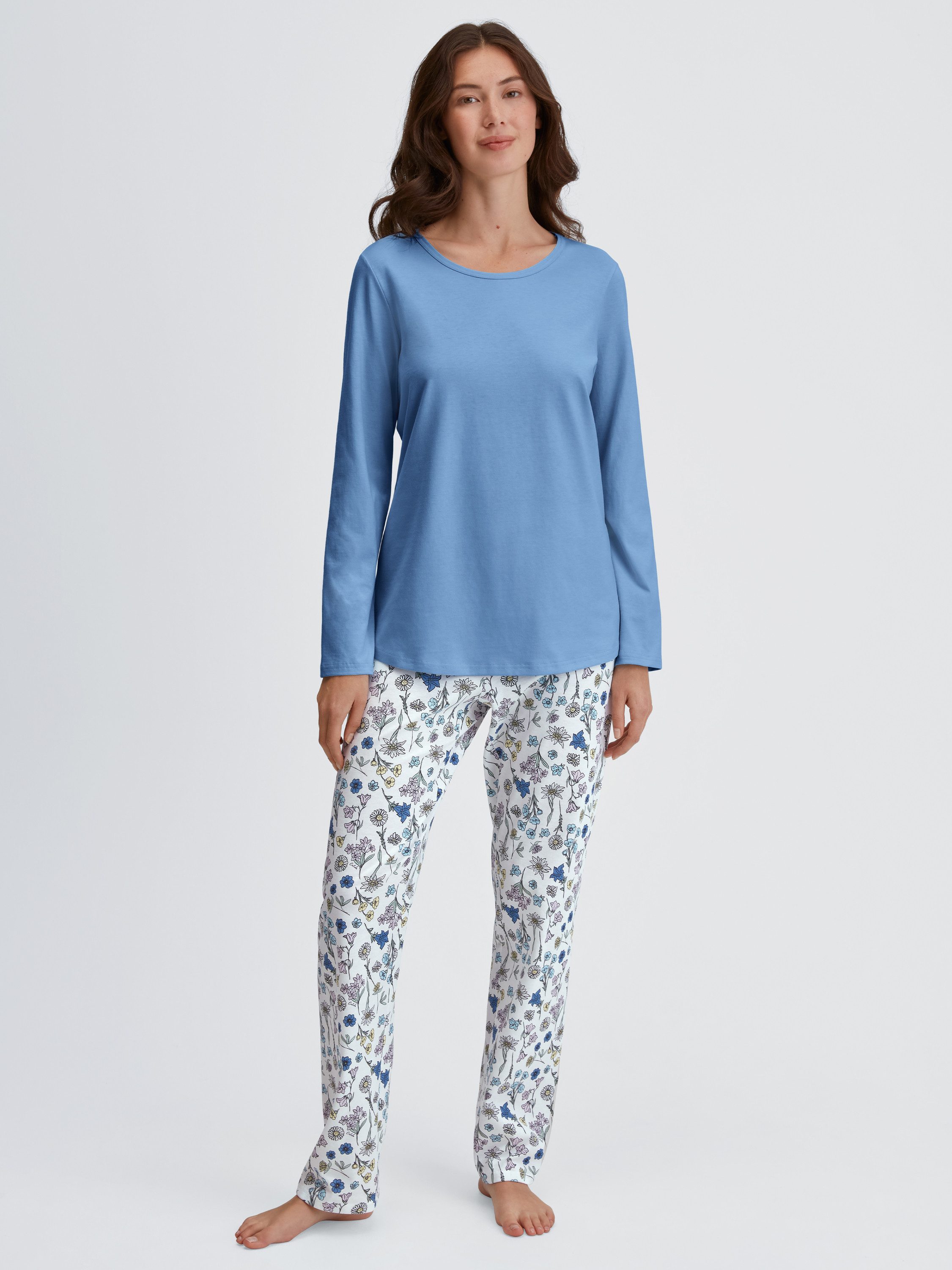 CALIDA Pyjama Marine Dreams Damen (2 günstig online kaufen