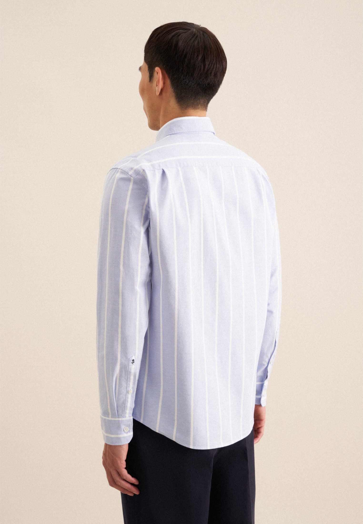 seidensticker Businesshemd Schwarze Rose Regular 1/1 Button-Down-Kragen Str günstig online kaufen