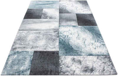 Teppich Hawaii 1710, Ayyildiz Teppiche, rechteckig, Höhe: 13 mm, handgearbeiteter robuster moderner Konturenschnitt