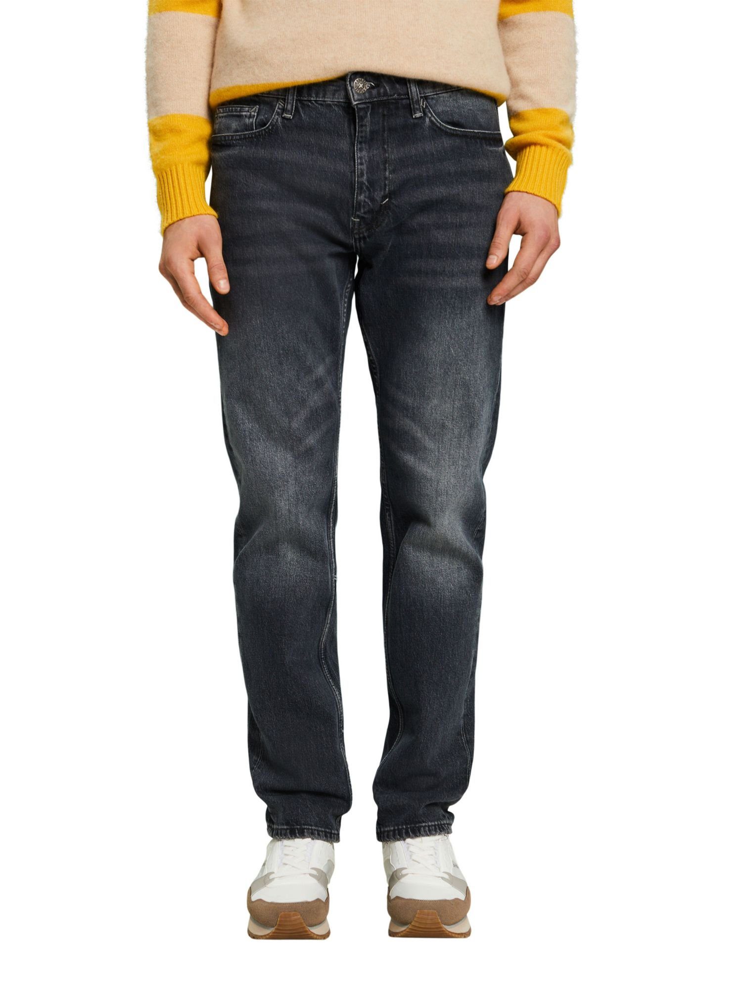 Passform Retro-Jeans Straight-Jeans mit gerader Esprit