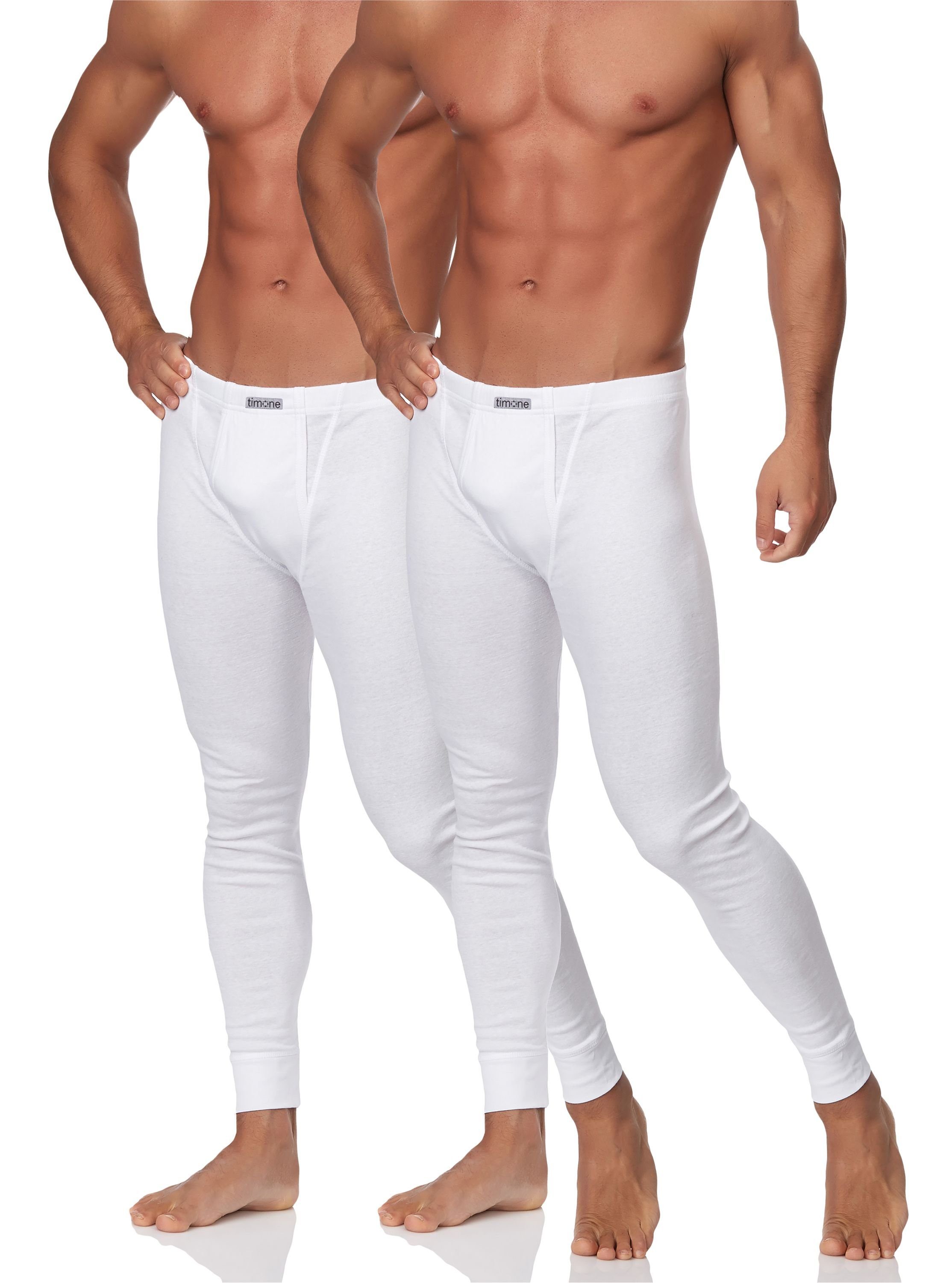 Timone Lange Unterhose »Herren 2er Pack Lange Unterhose TISS001« (2St)