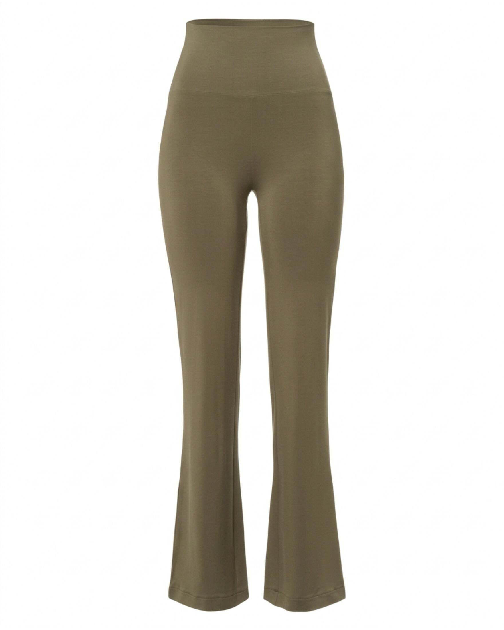 SNOCKS Highwaist Leggings Les Lunes by SNOCKS Schlaghose - BELLE (1-tlg) hoher elastischer Taillenbund,ausgestelltes Bein