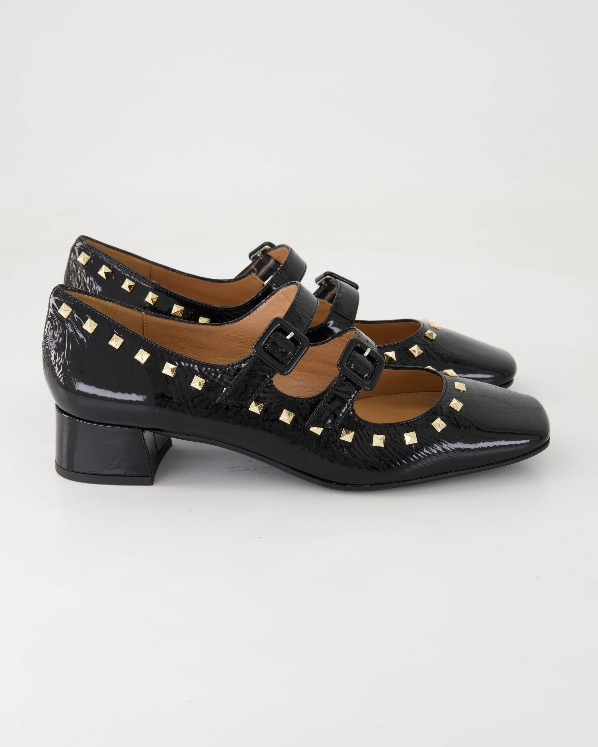 George Watts A649-Cu-F-M Mary-Jane-Schuhe Obermaterial: Beschichtetes Leder