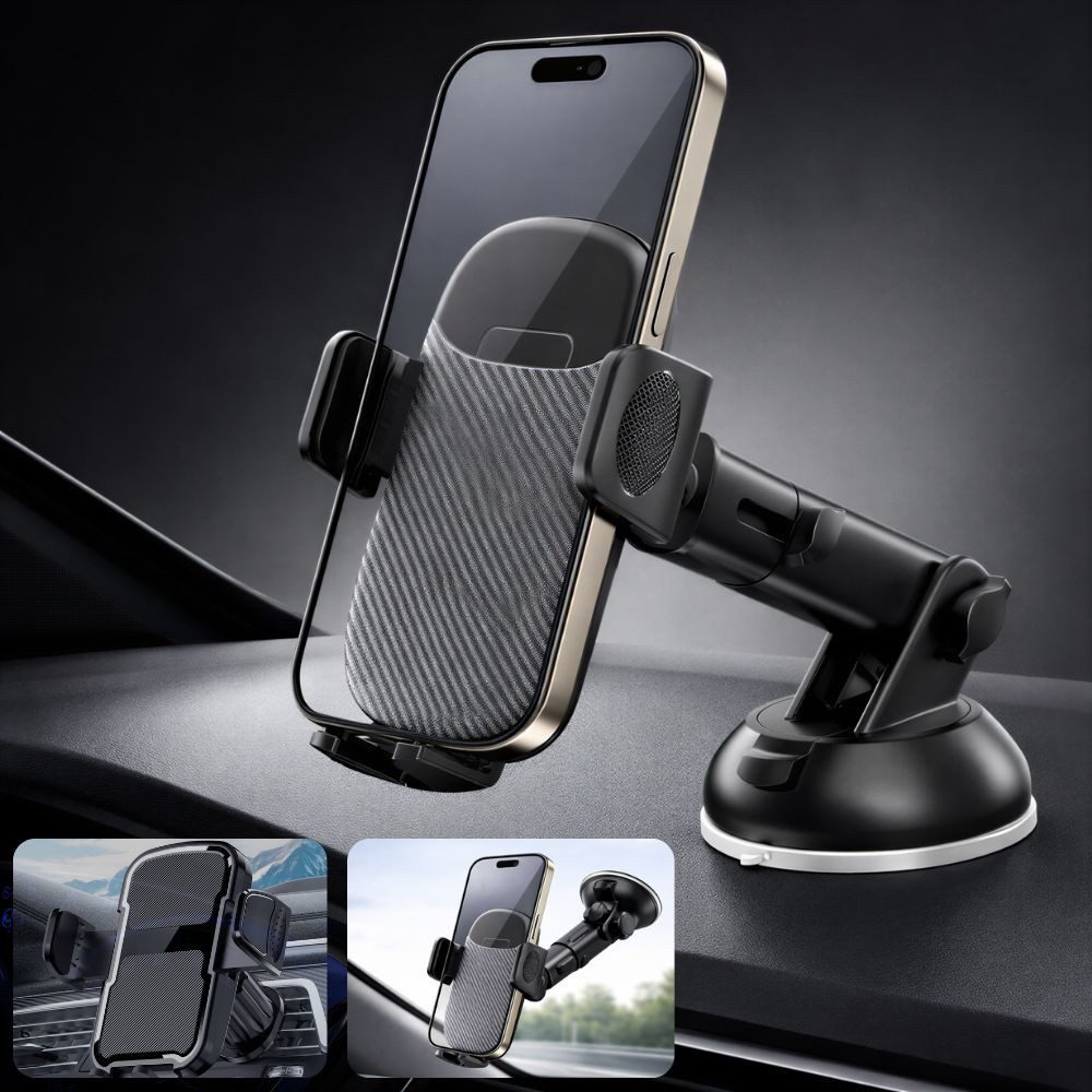 NEXGEN LUXUS HANDY-ZUBEHÖR Smartphone-Halterung Handy-Halterung Autohalter Lüftung Armaturenbrett KFZ Halter