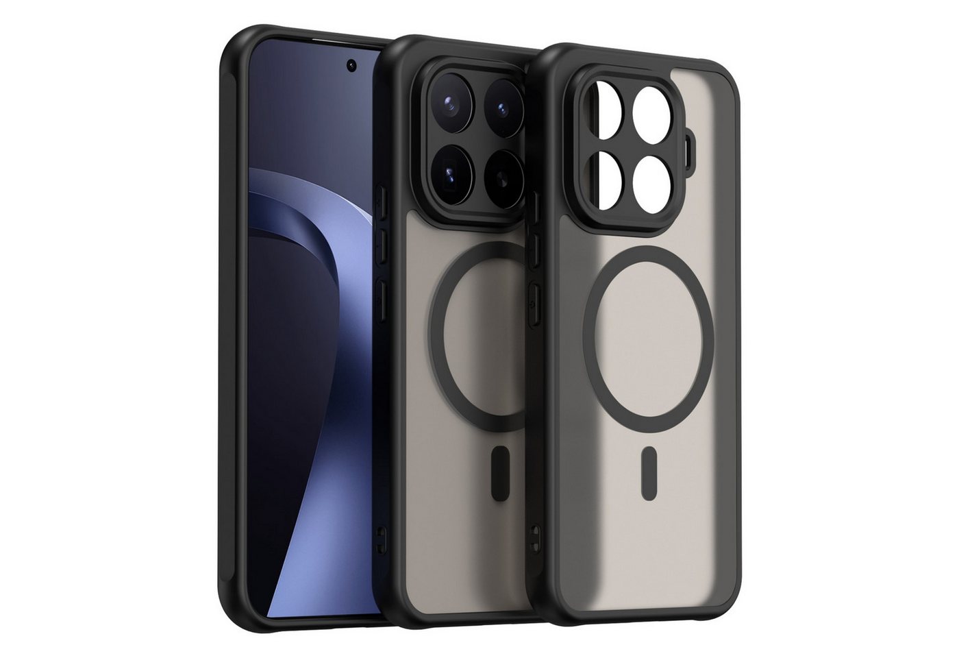 betterfon Handyhülle Magnetic Case für Xiaomi Hülle kabelloses Laden Magsafe, Magnetisches Laden, kompatibel mit kabellosem Ladezubehör