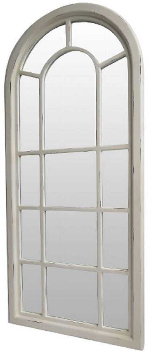 x Wandspiegel Spiegel 4 im Shabby Landhausstil Chic - Casa x 160 Weiß H. 70 Spiegel Padrino Look Antik cm Handgefertigter