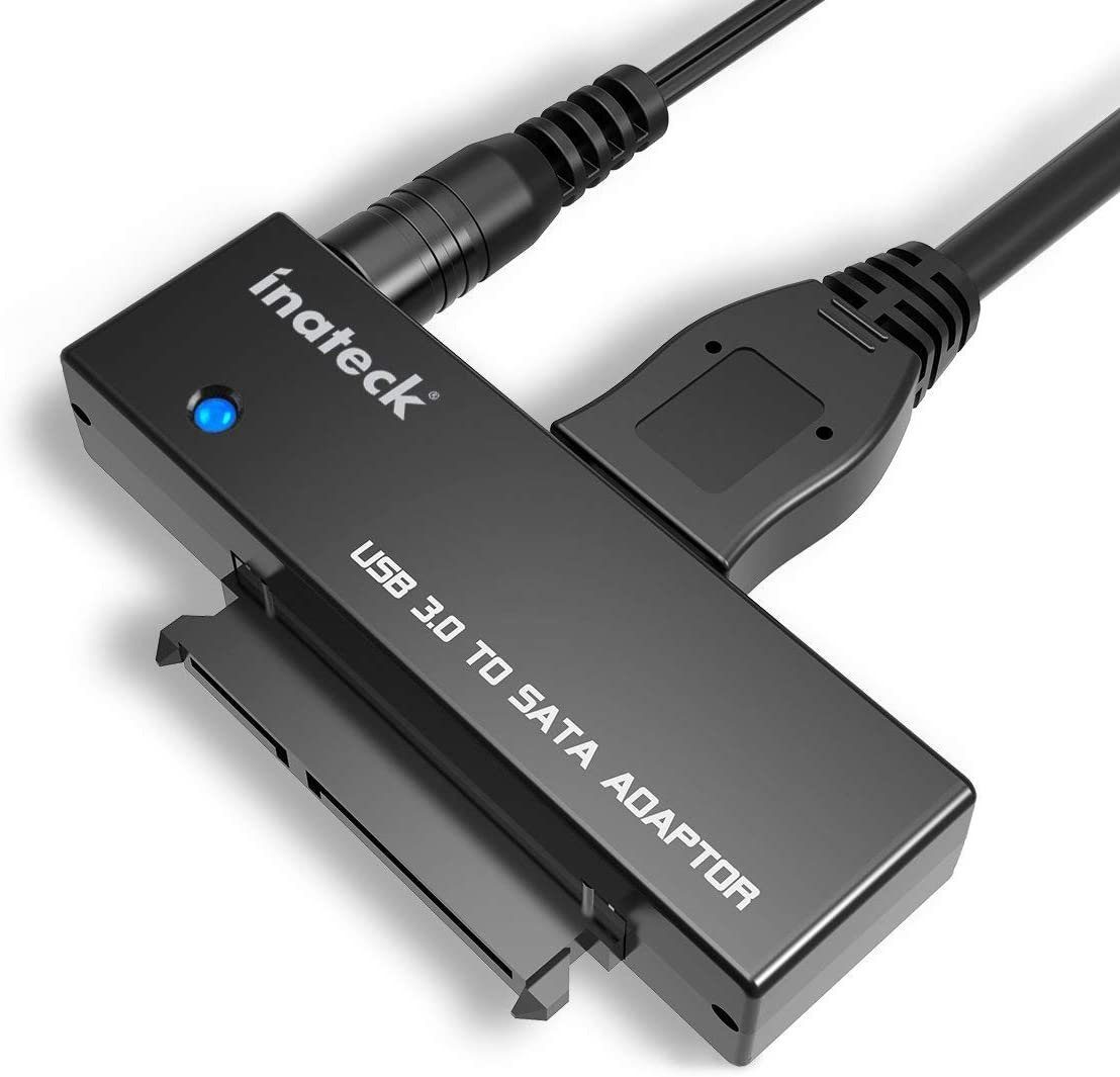 Inateck »USB 3.0 zu SATA Konverter Adapter für 2.5/3.5 Zoll Laufwerke HDD  SSD mit 12V 2A Netzteil« Computer-Adapter USB 3.0 online kaufen | OTTO