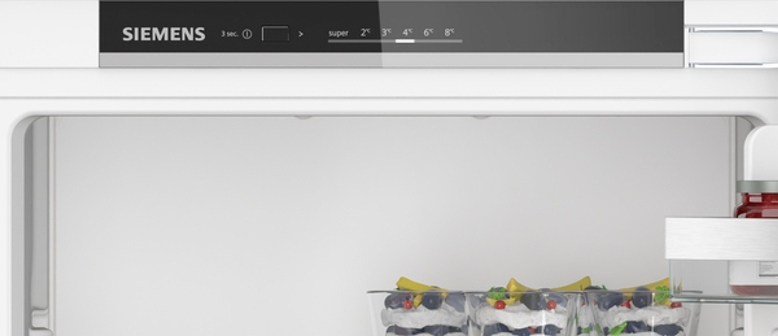 SIEMENS Einbaukühlschrank iQ300 KI21R2FE0, 87.4 cm hoch, 54.1 cm breit
