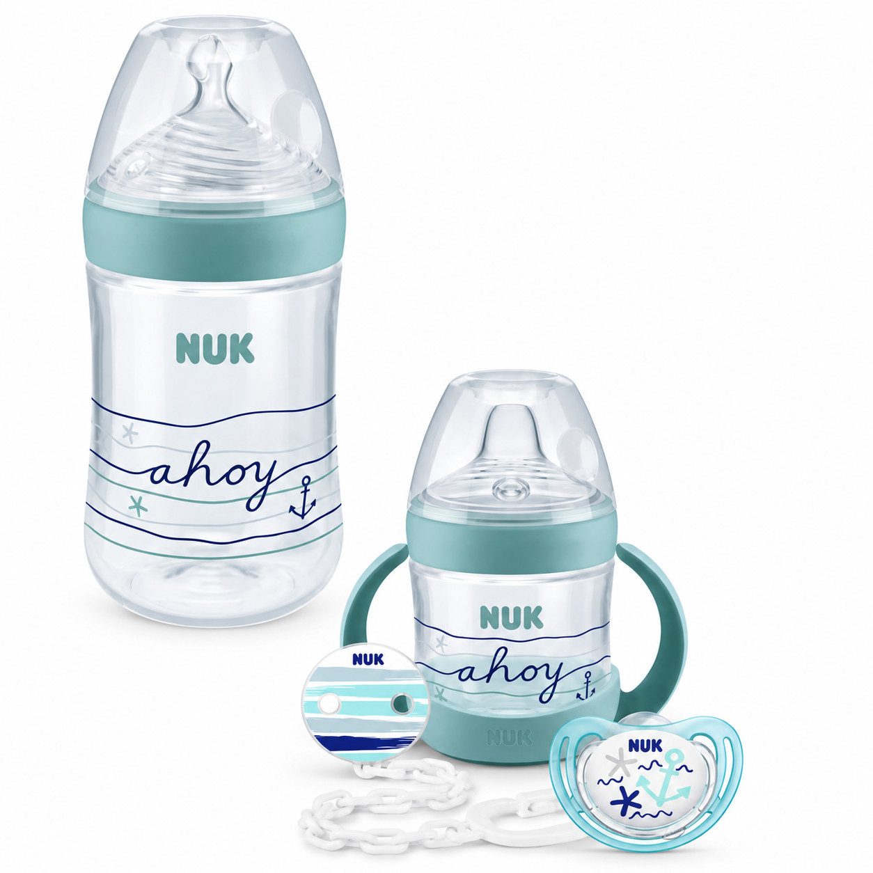 NUK Babyflasche NUK Nature Sense Beach Set