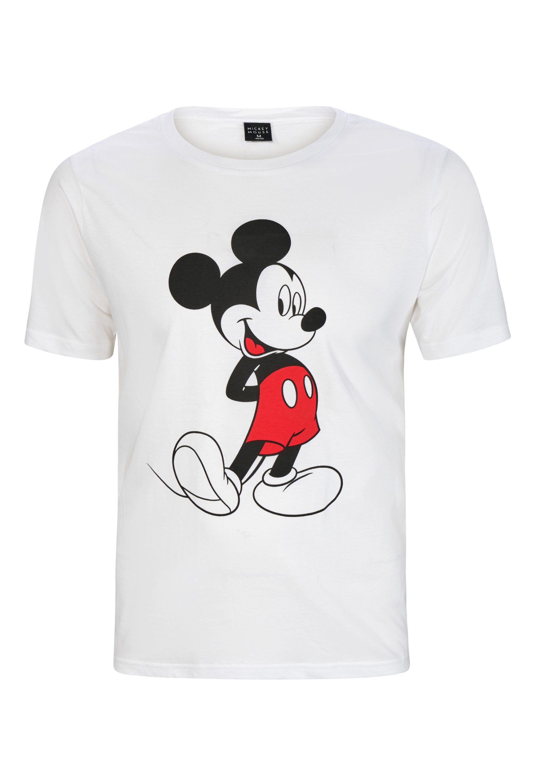 ONOMATO! T-Shirt Mickey Mouse Herren T-Shirt Kurzarm-Shirt