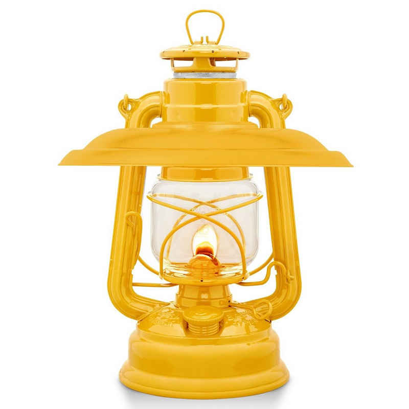 Feuerhand Laterne »Sturmlaterne 276 inkl. Reflektorschirm« (Spar-Set, 2-St., 1 x Lampe + 1 x Schirm), Farbe: Signal Yellow, pulverbeschichtet