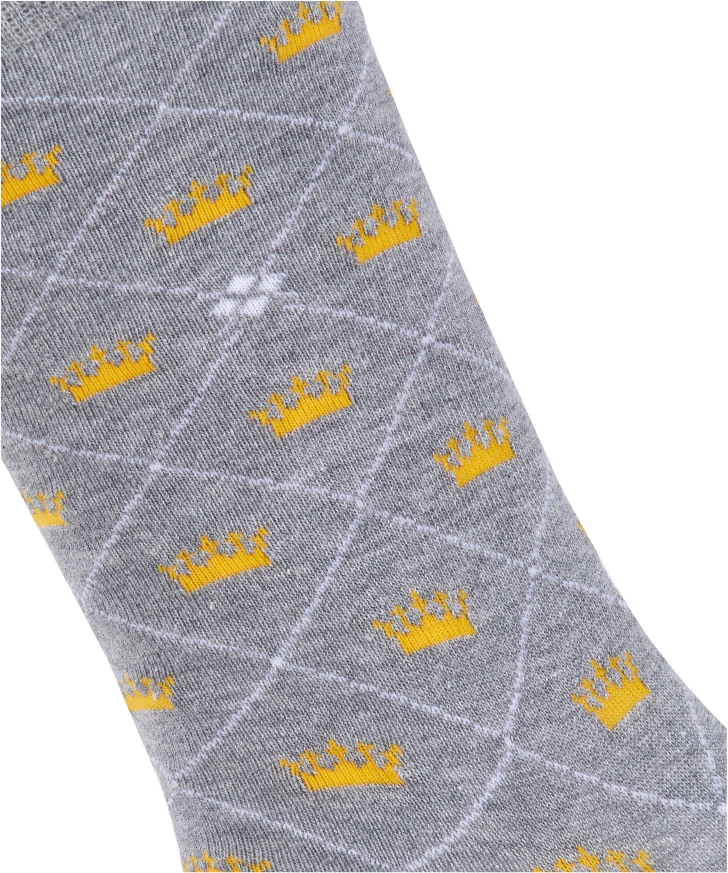 Burlington Socken Crown (1-Paar) light (3400) grey