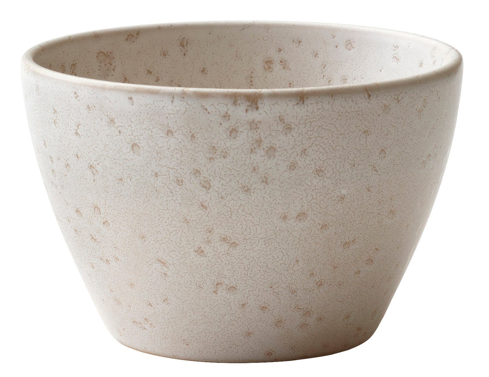 Bitz Schale Bowl matt cream 13 cm, Steinzeug, (Bowls)