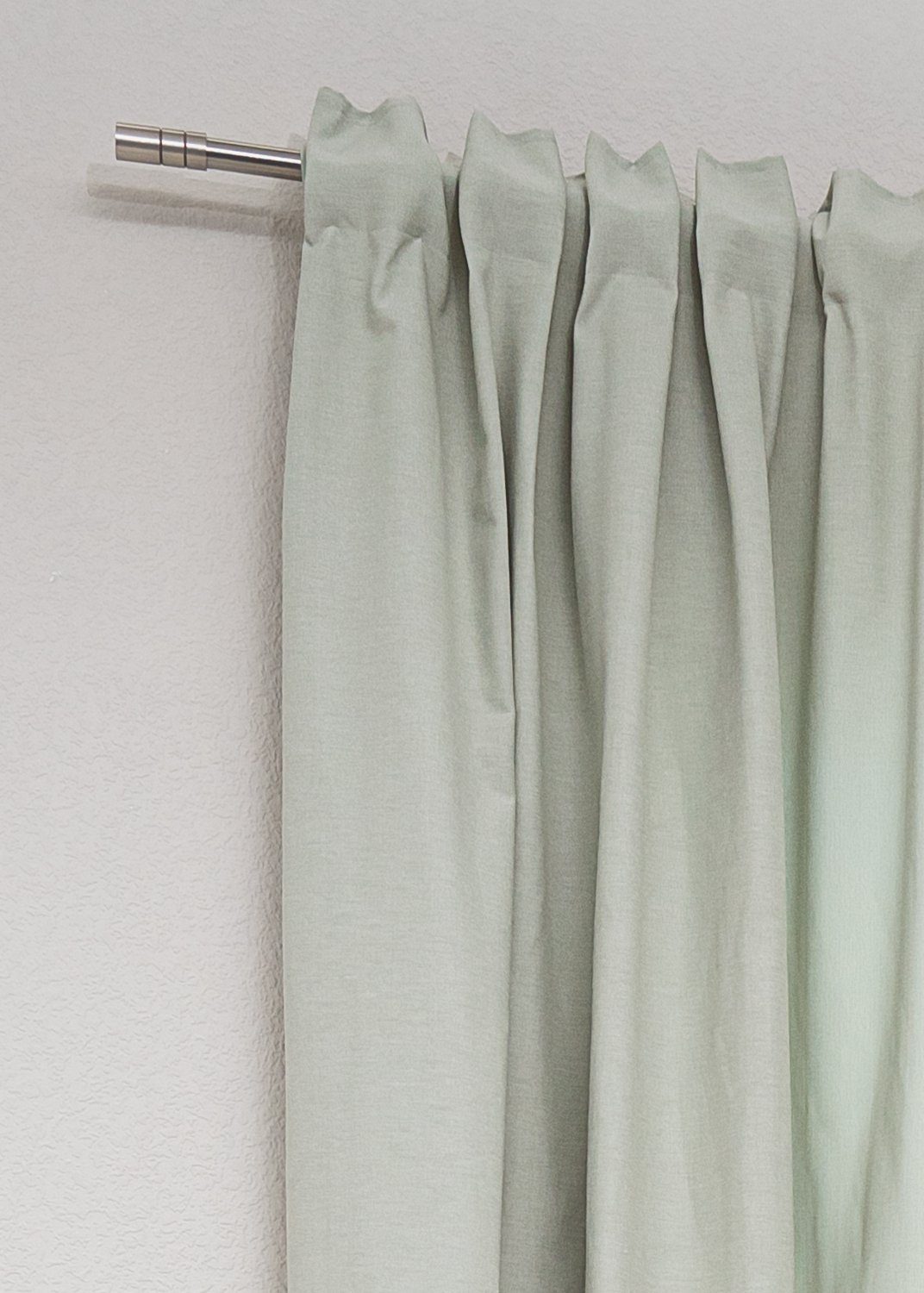 Vorhang Zugbandschal Tonina, LYSEL®, (1 St), blickdicht, HxB 245x142cm blassgrün