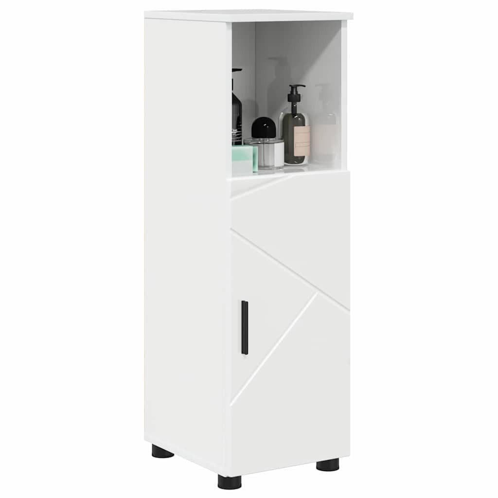 vidaXL Badezimmerspiegelschrank Badezimmer Schrank Hochglanz-Weiß 30 günstig online kaufen