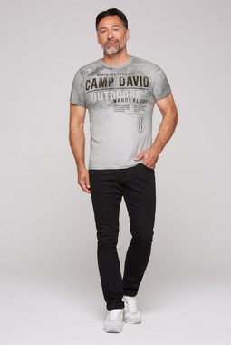 CAMP DAVID Rundhalsshirt aus Baumwolle