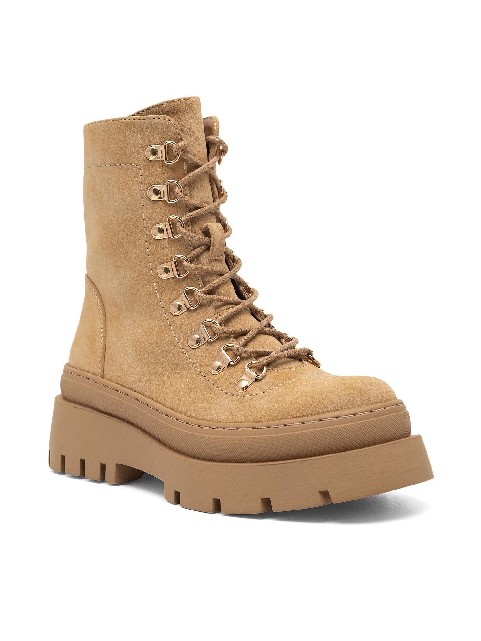 DeeZee Schnürstiefeletten ERNA WS6151-05 Braun Schnürstiefel günstig online kaufen